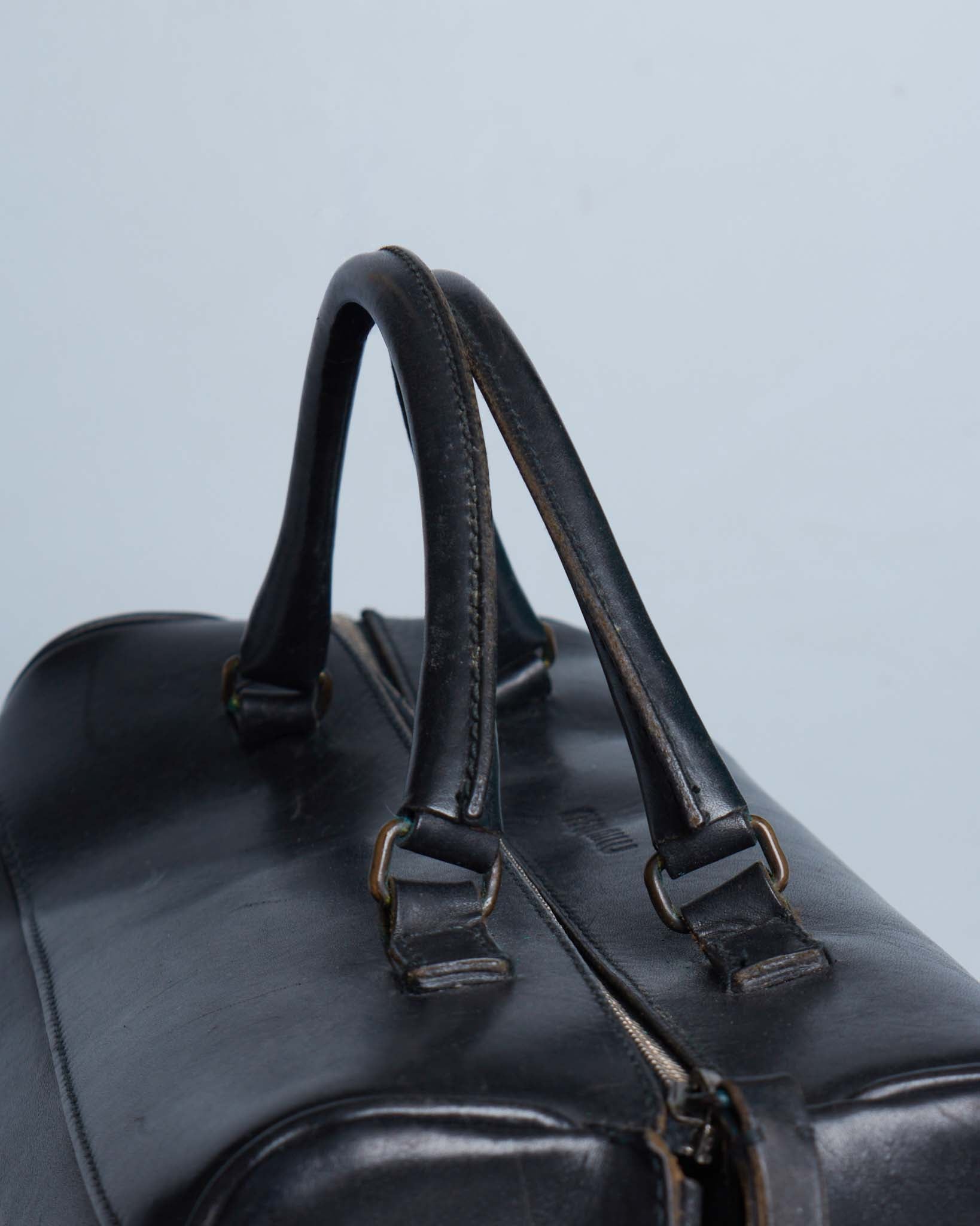 Miu Miu Leather Boston Bag