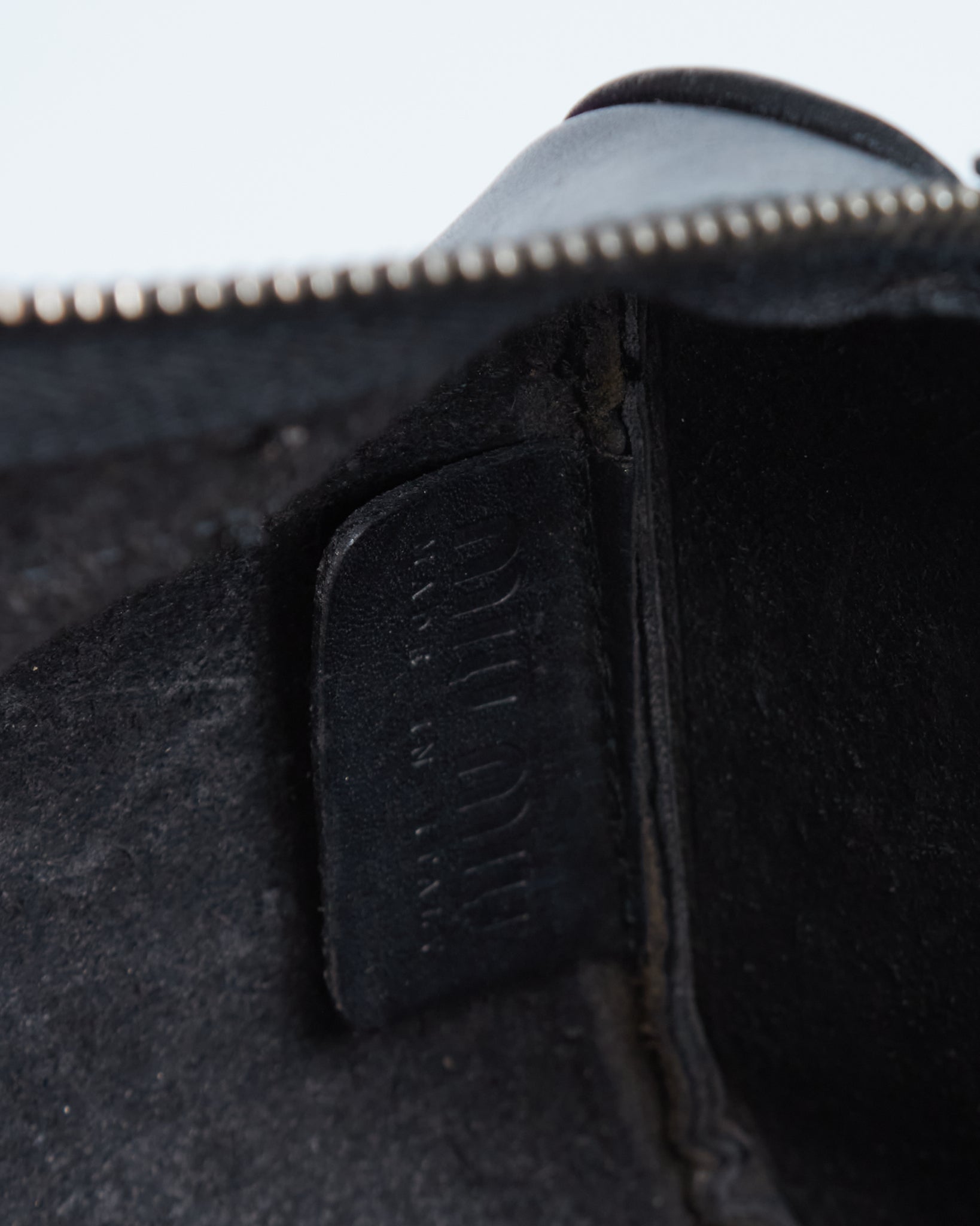 Miu Miu Leather Boston Bag