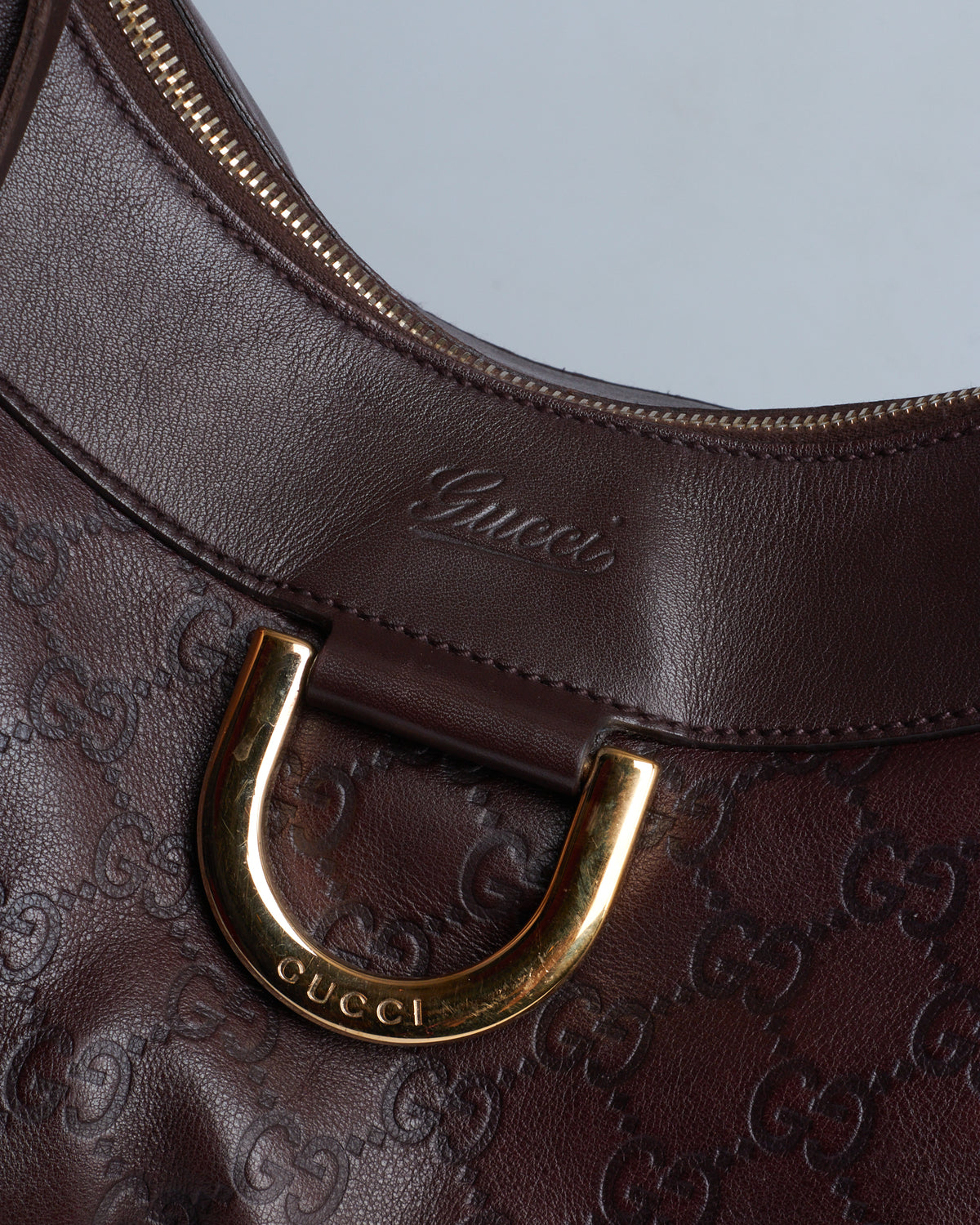 Gucci Guccissima Abbey D-ring Bag