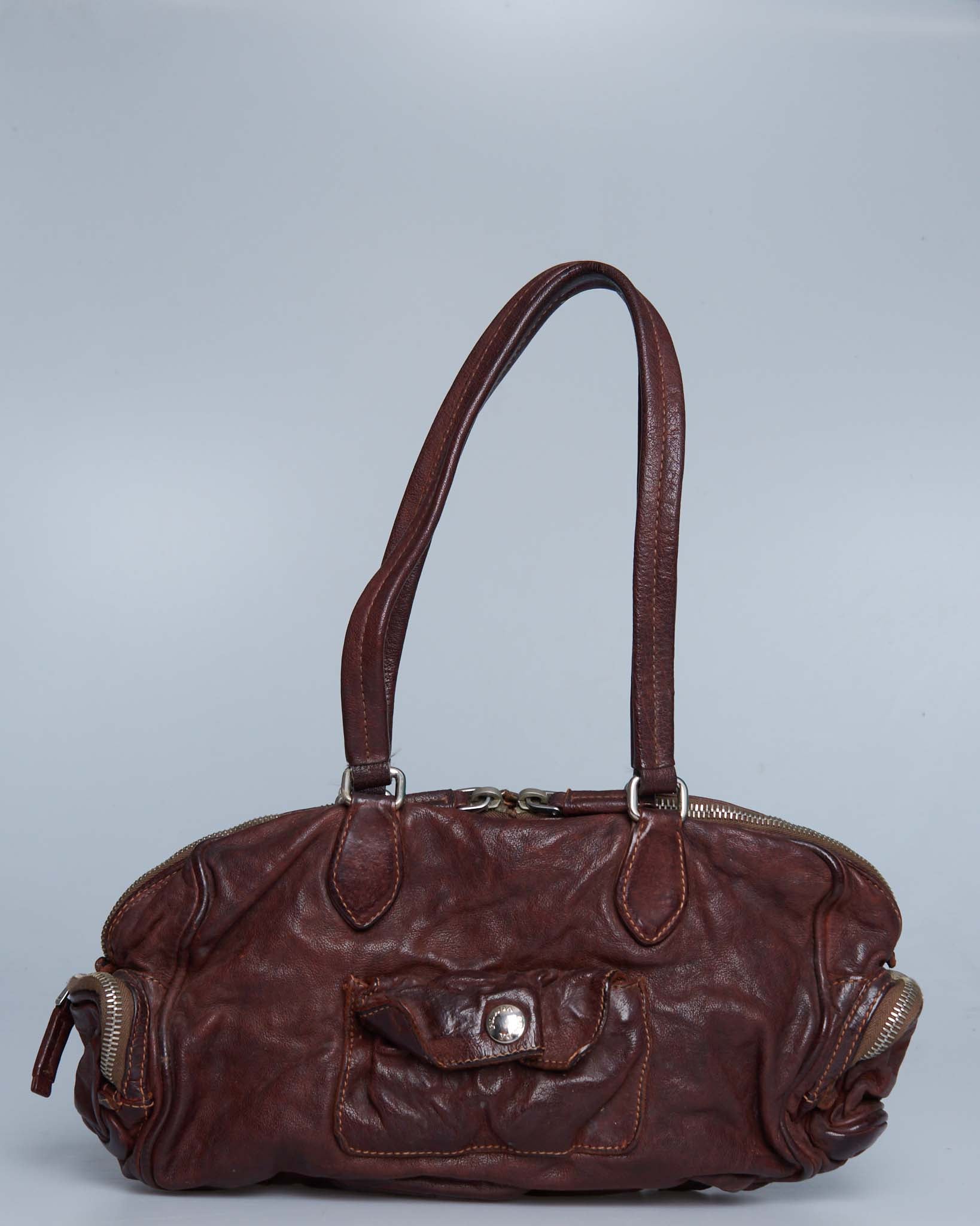 Prada Washed Bauletto