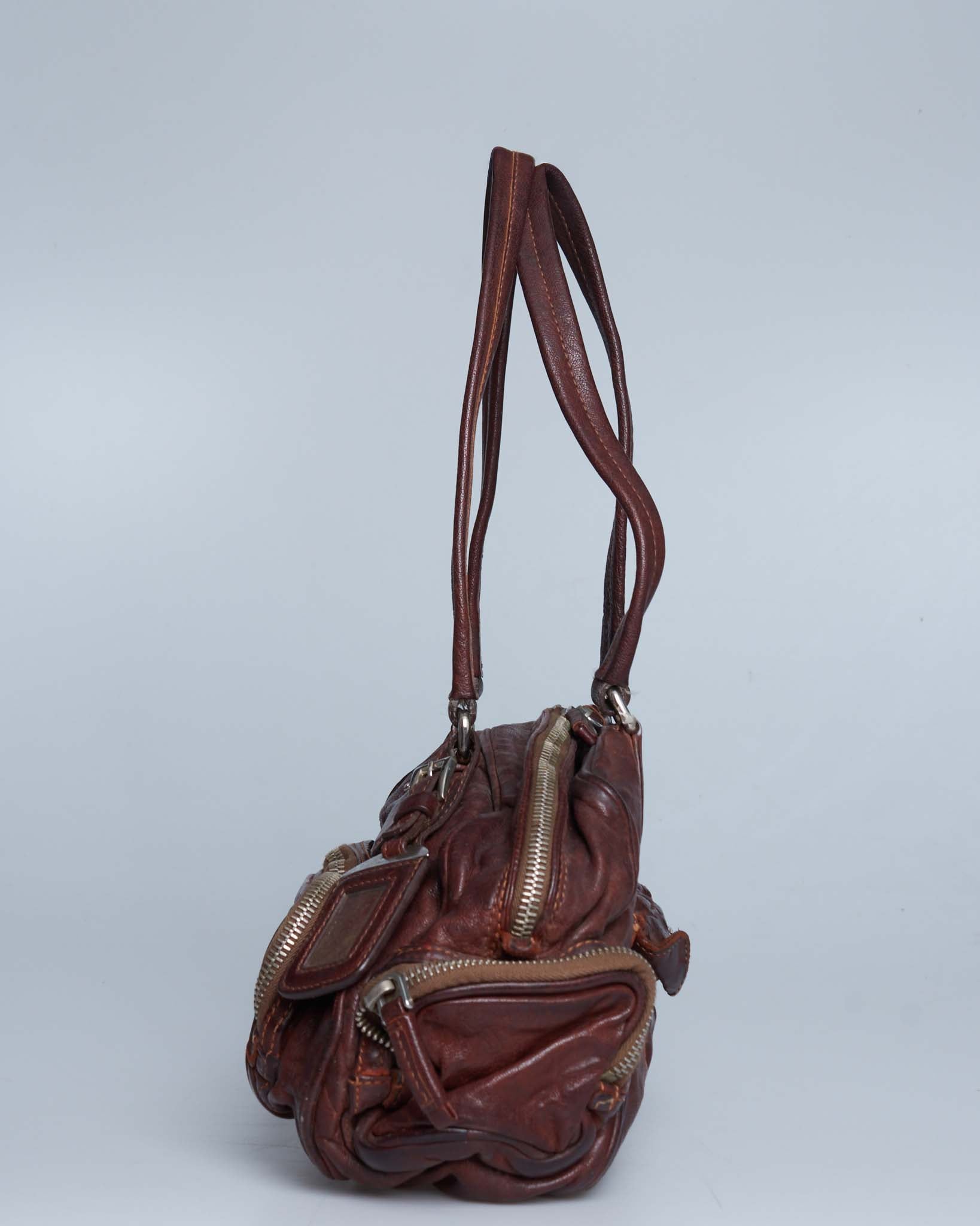 Prada Washed Bauletto