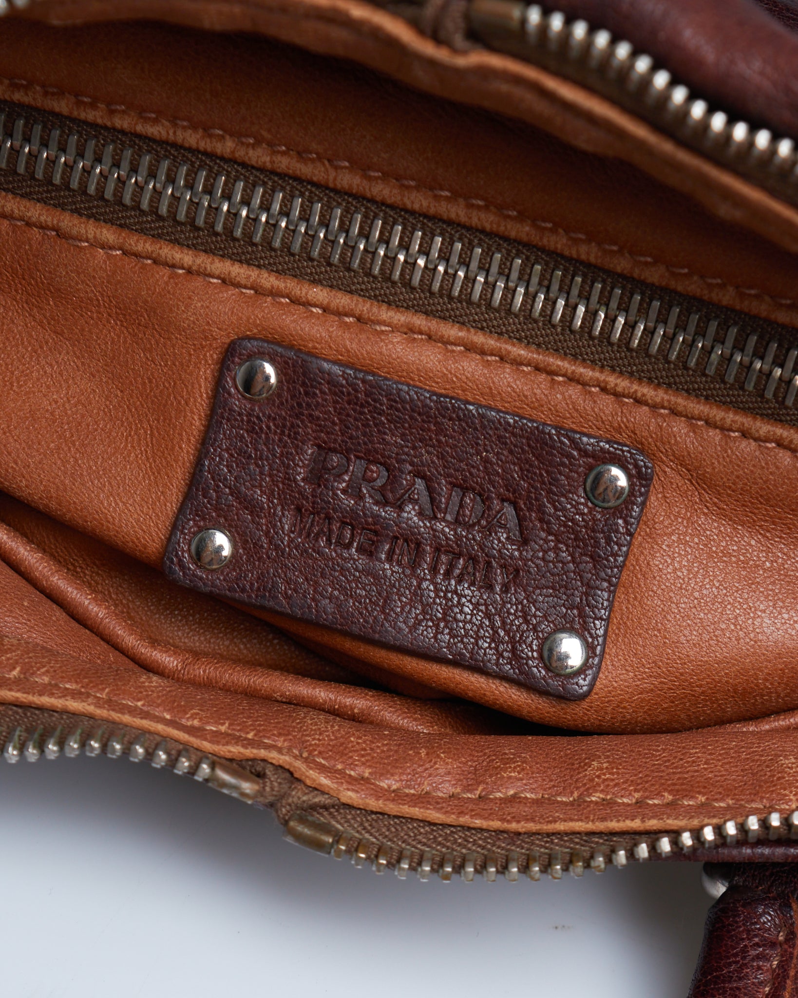 Prada Washed Bauletto