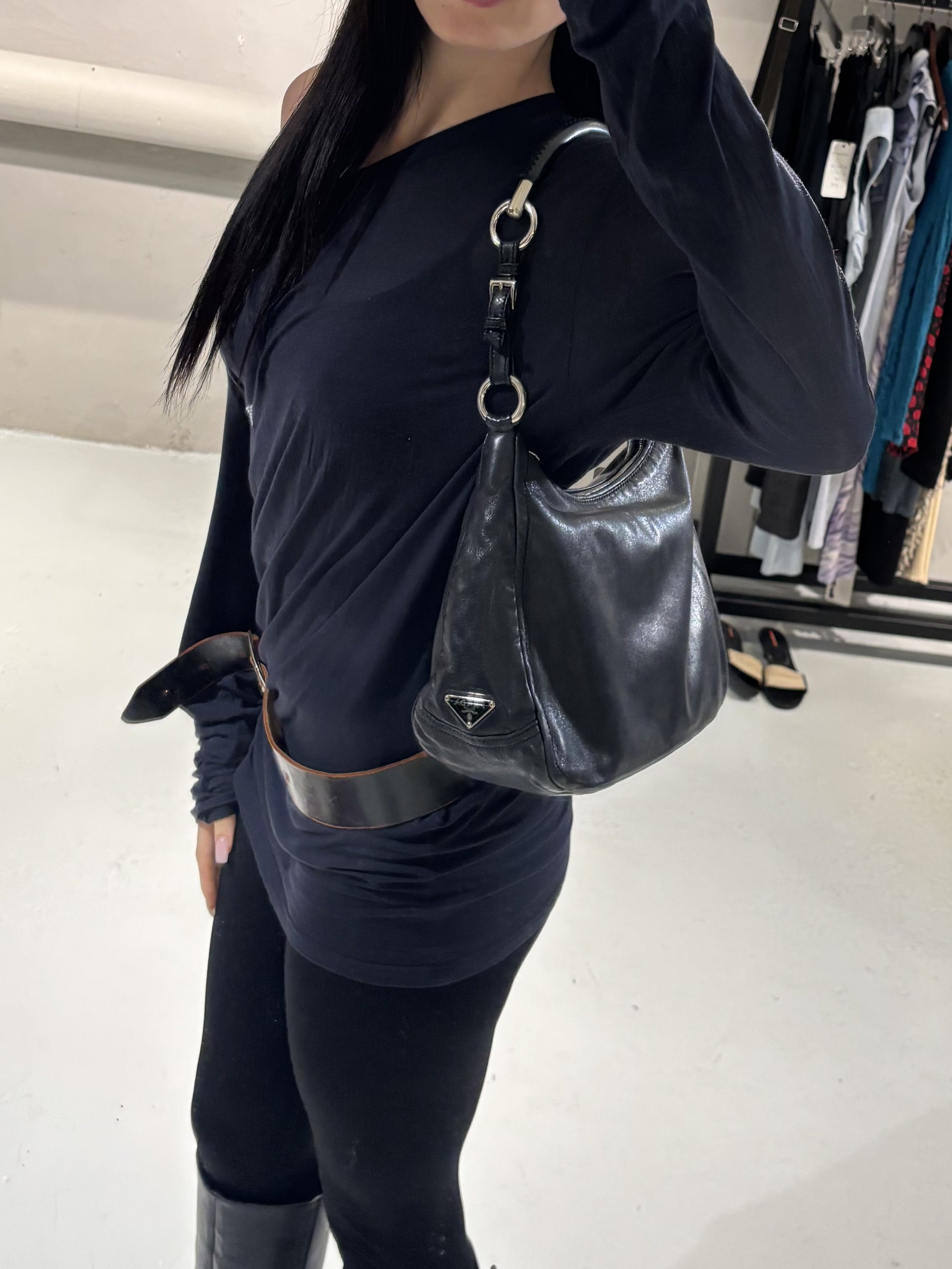 Prada Nappa Hobo