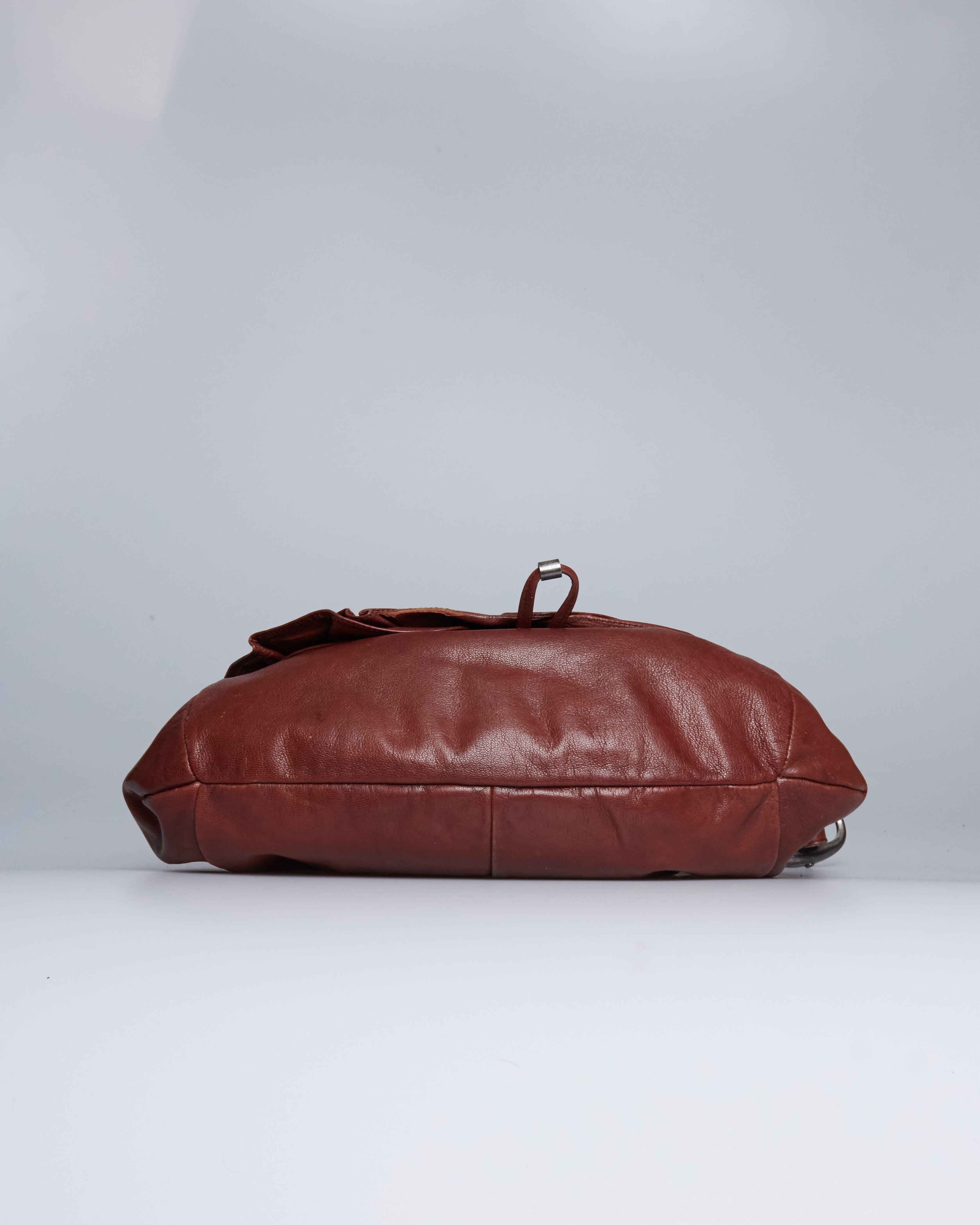 Yves Saint Laurent Nadja Rose Ruffle Bag