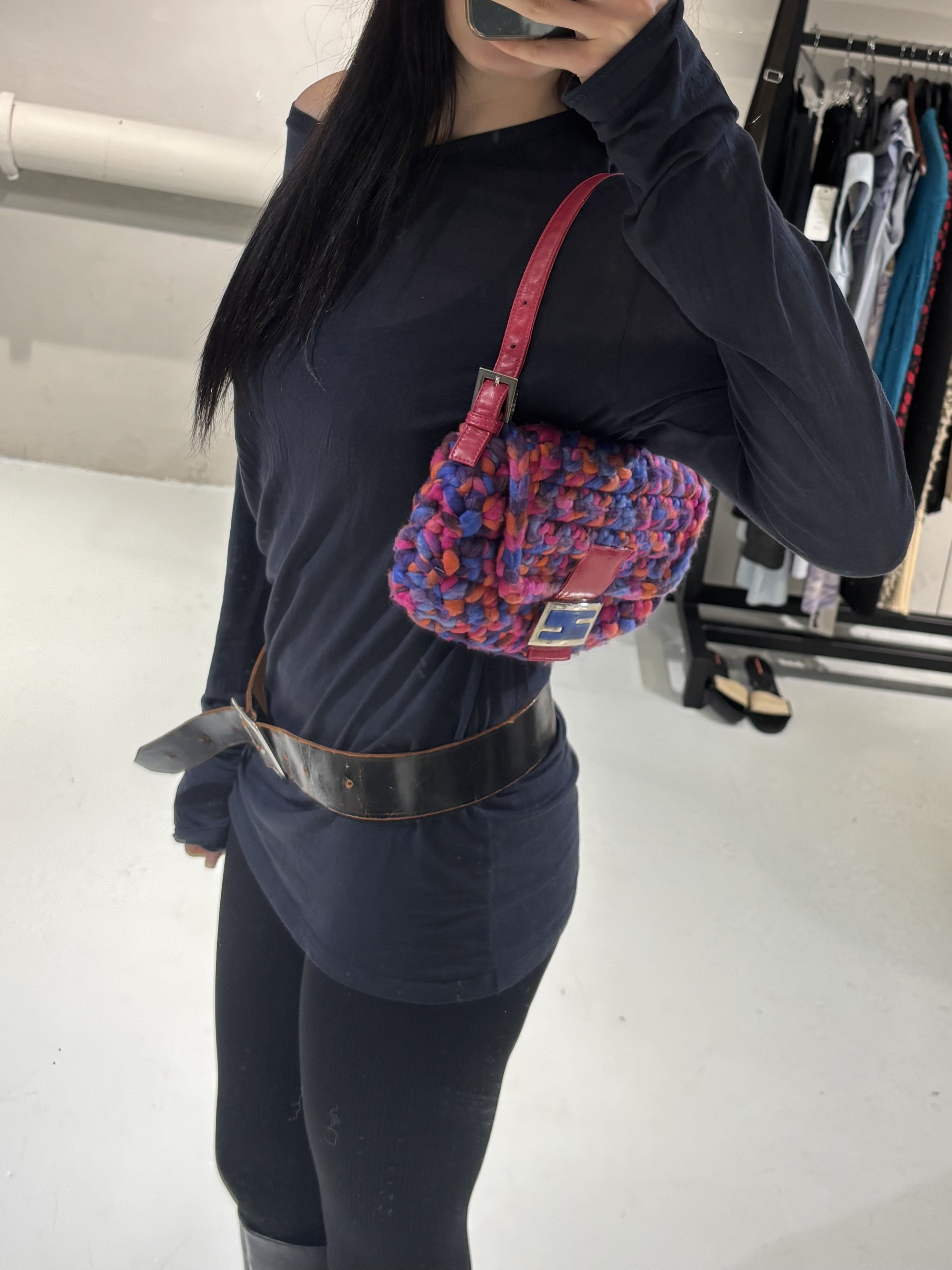 Fendi Crochet Baguette