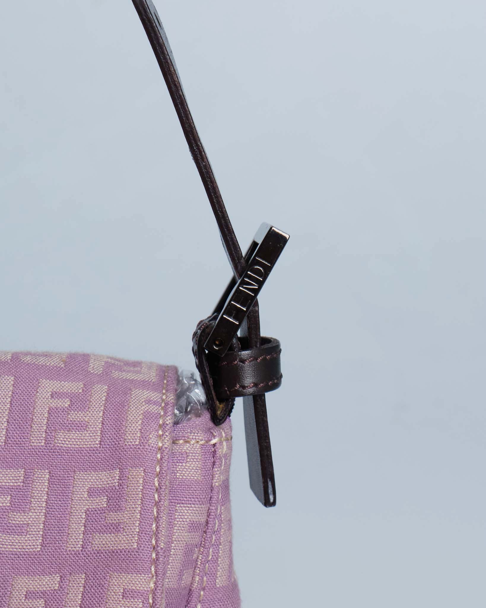 Fendi Zucca Baguette Bag