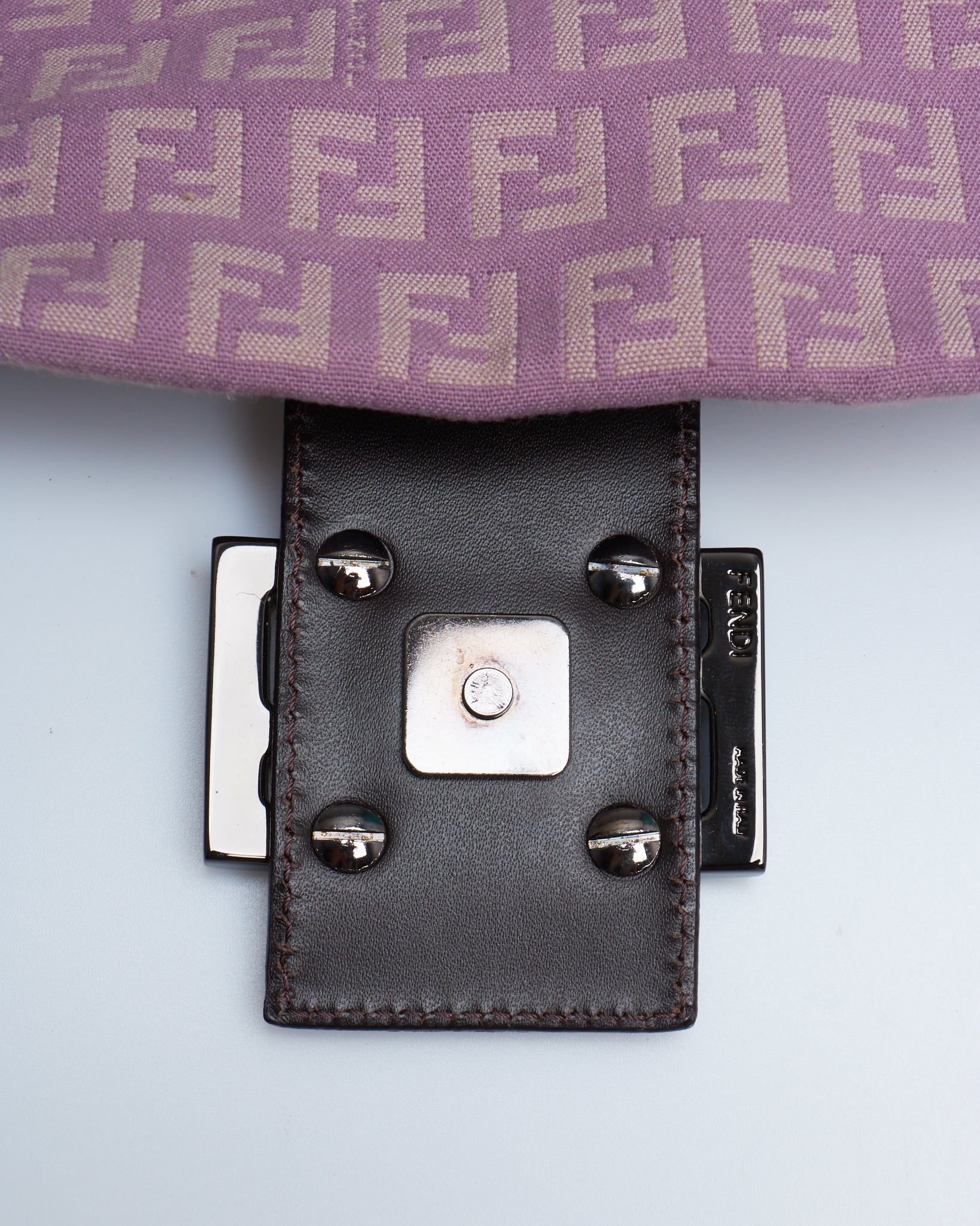 Fendi Zucca Baguette Bag