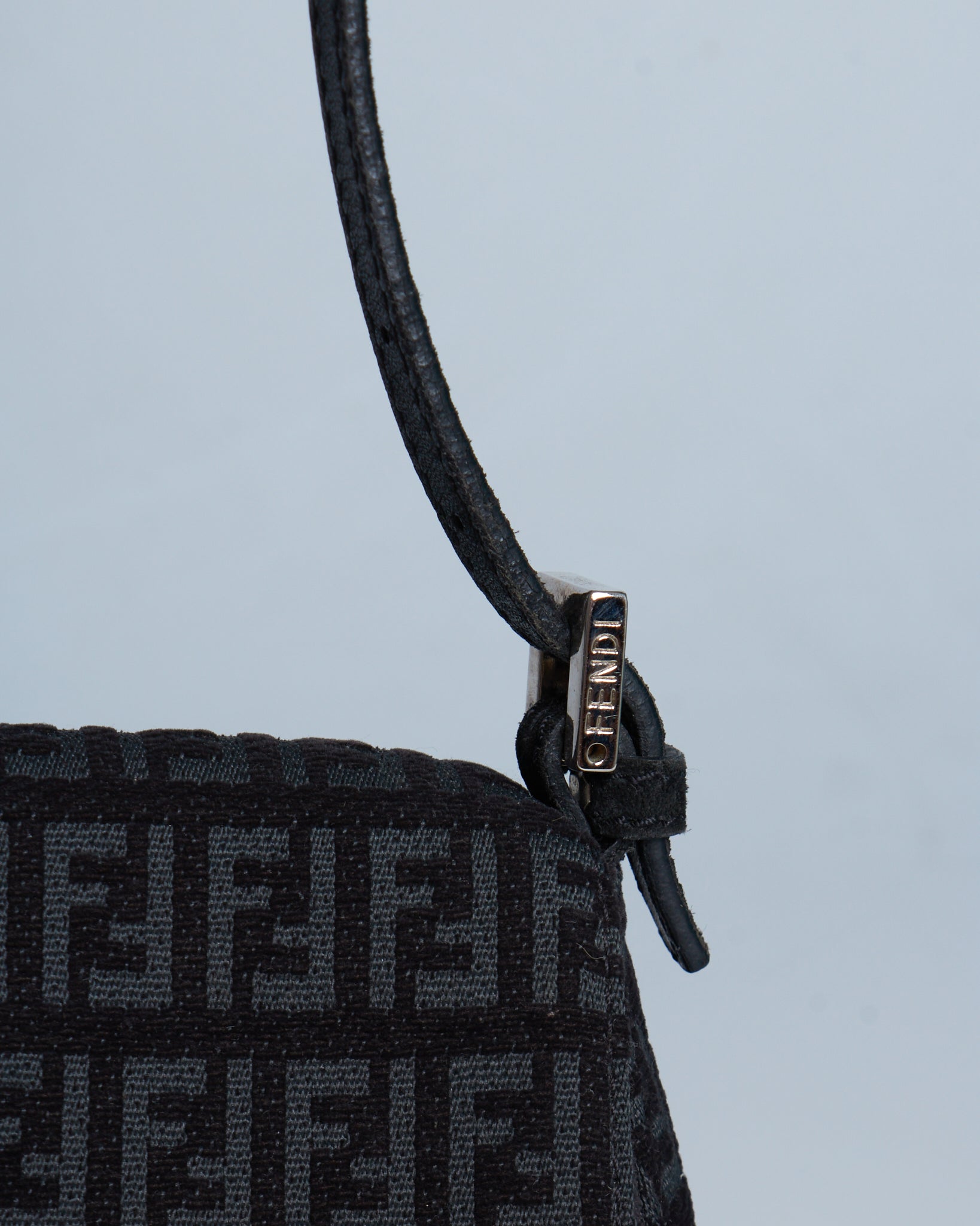 Fendi Zucca Mini Baguette Bag