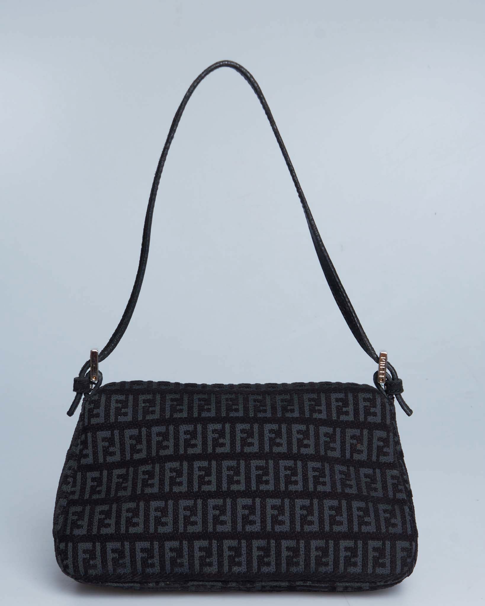Fendi Zucca Mini Baguette Bag