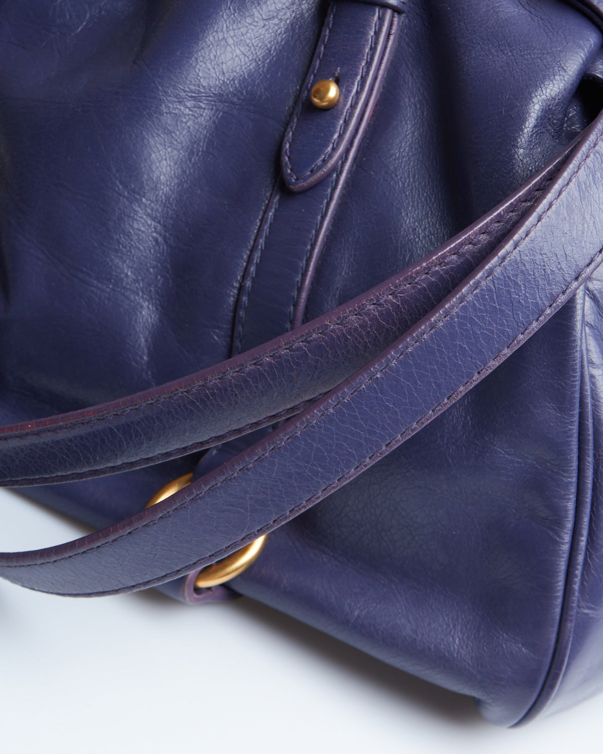 Miu Miu Vitello Lux Bow