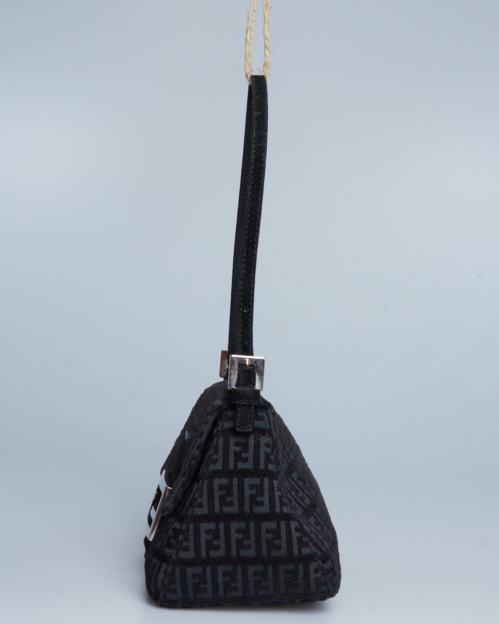 Fendi Zucca Mini Baguette Bag