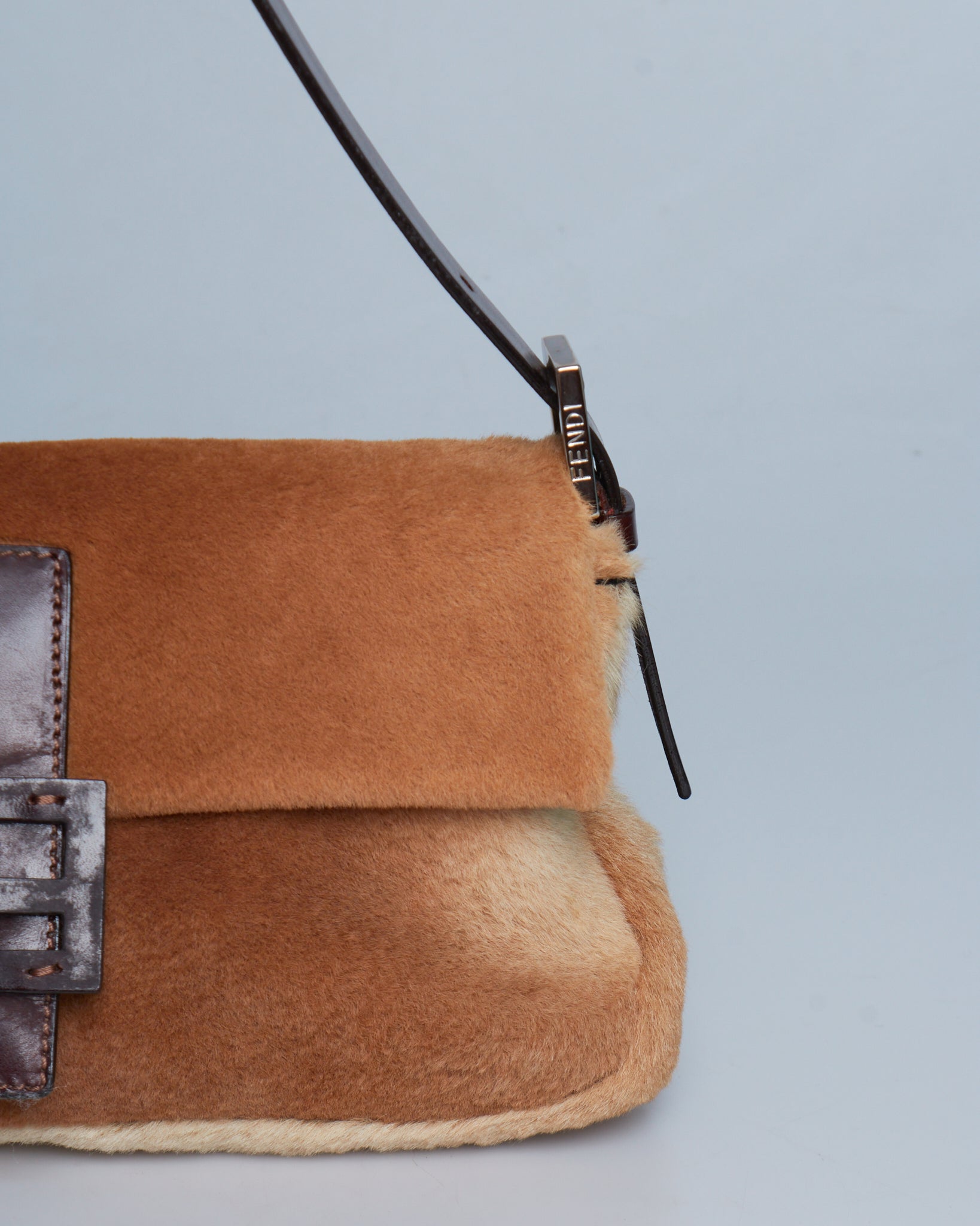 Fendi Fur Baguette Bag