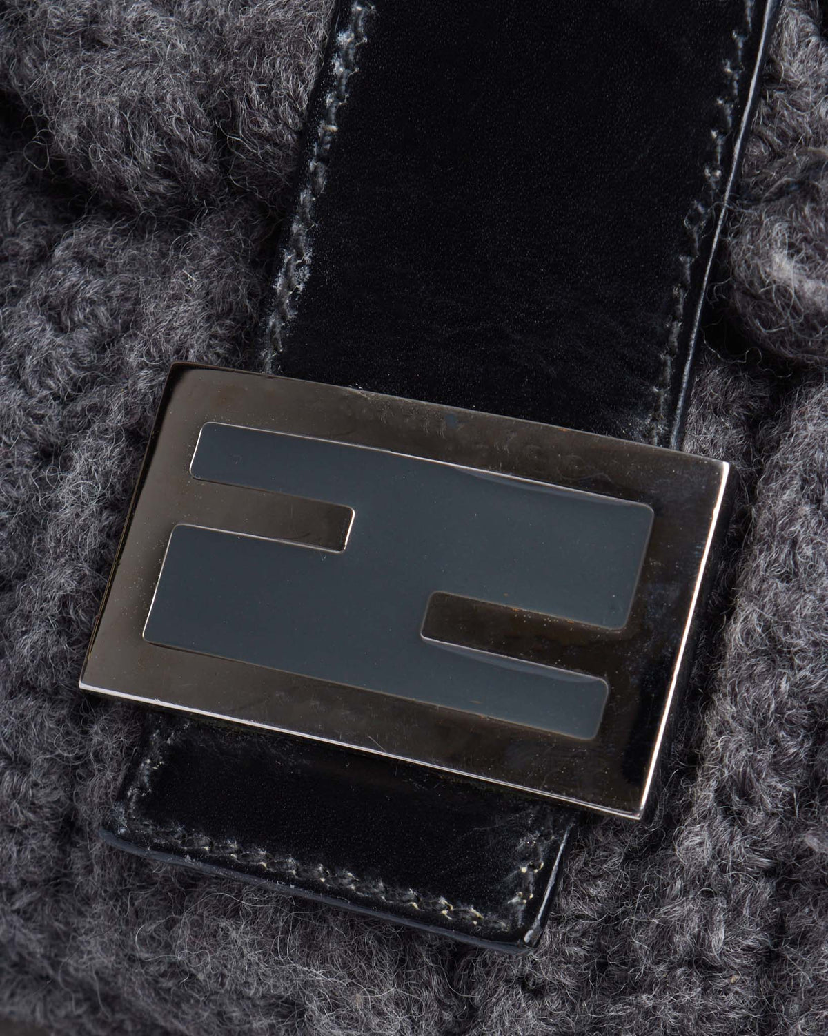 Fendi Knitted Baguette