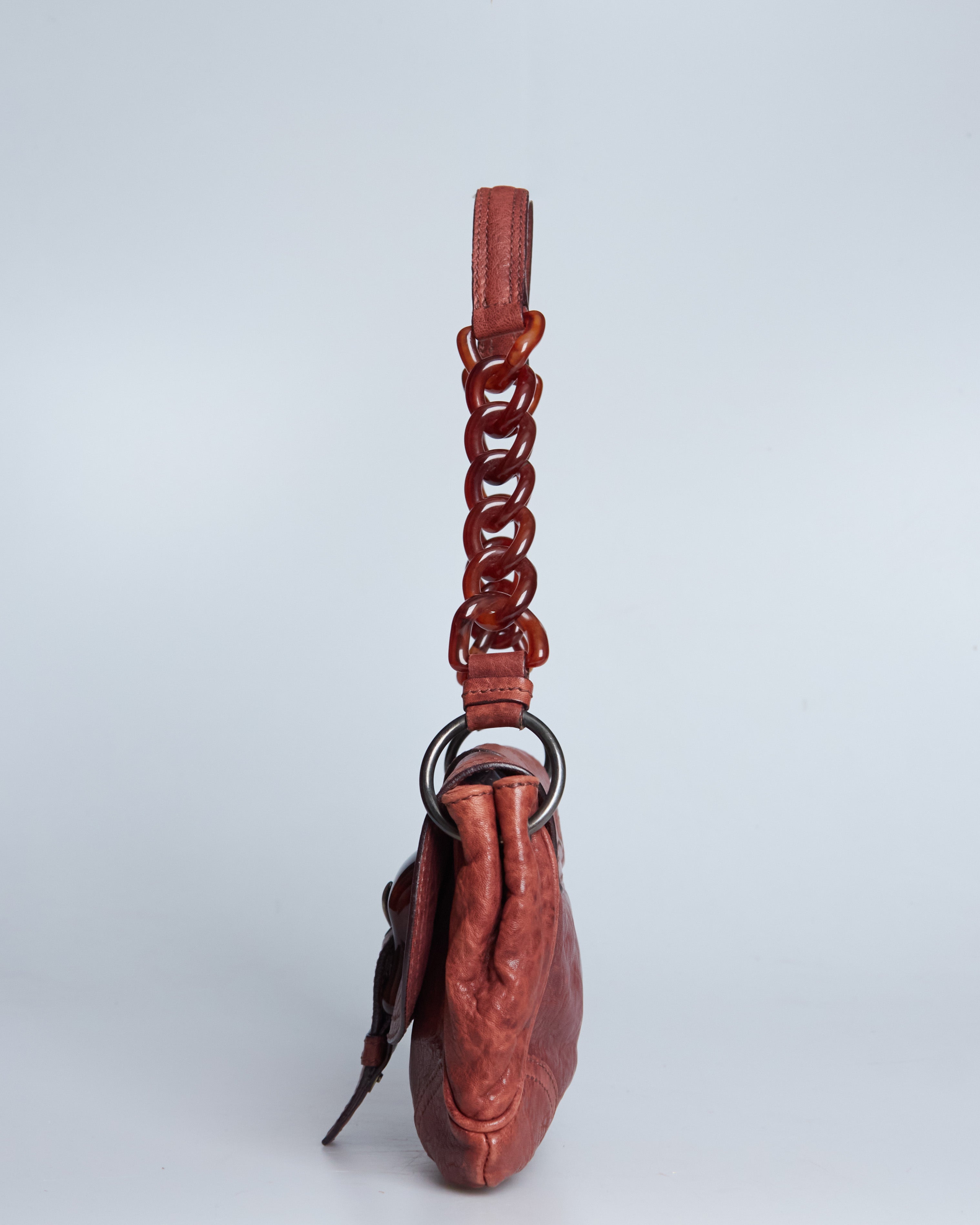 Miu Miu Embellished Buckle Bag