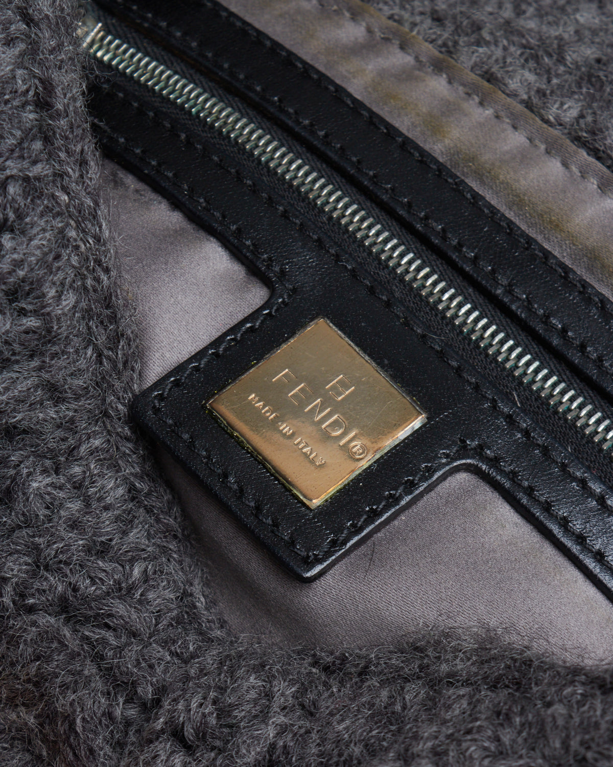 Fendi Knitted Baguette