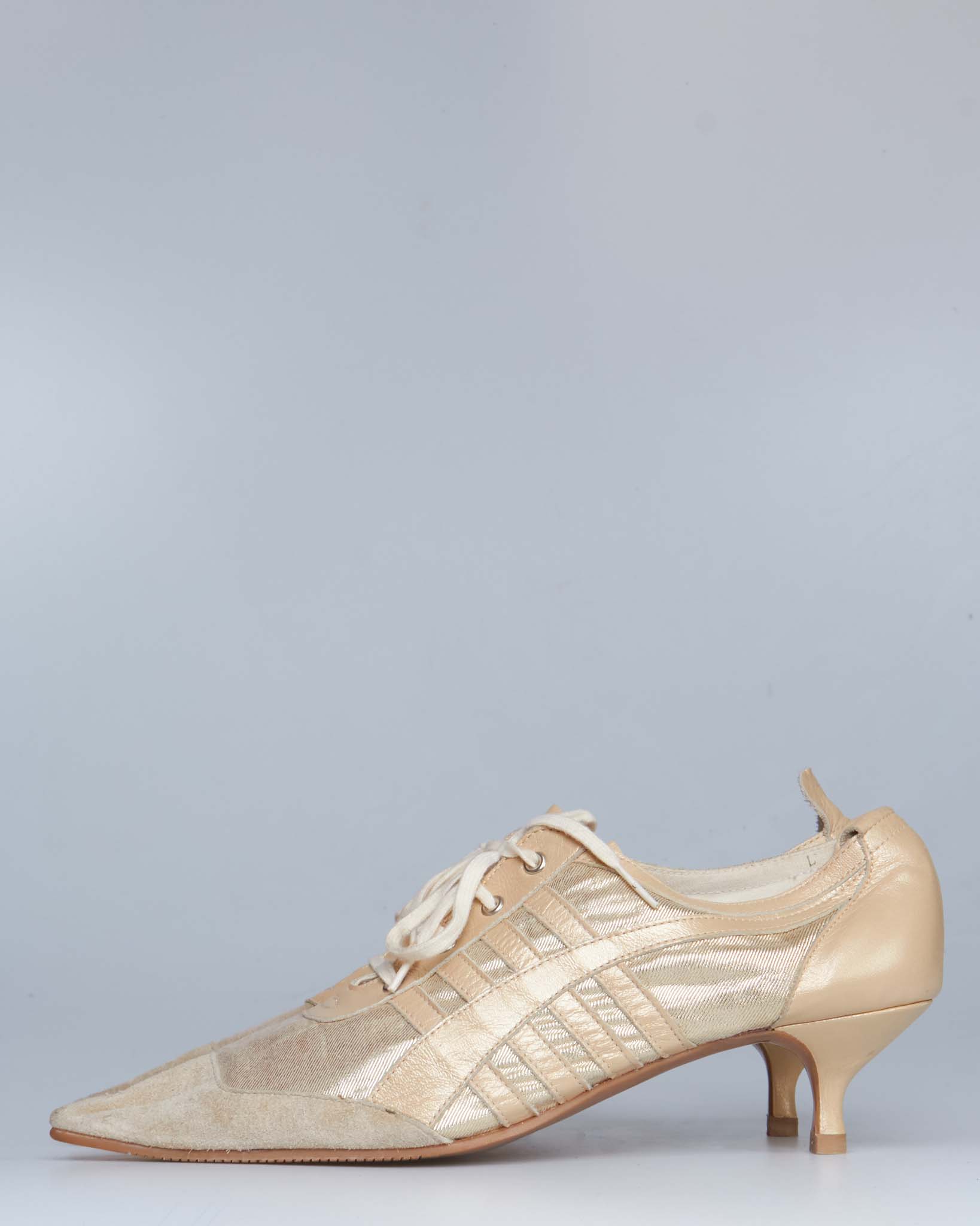Commes des Garcons Junya Watanabe lace-up heels