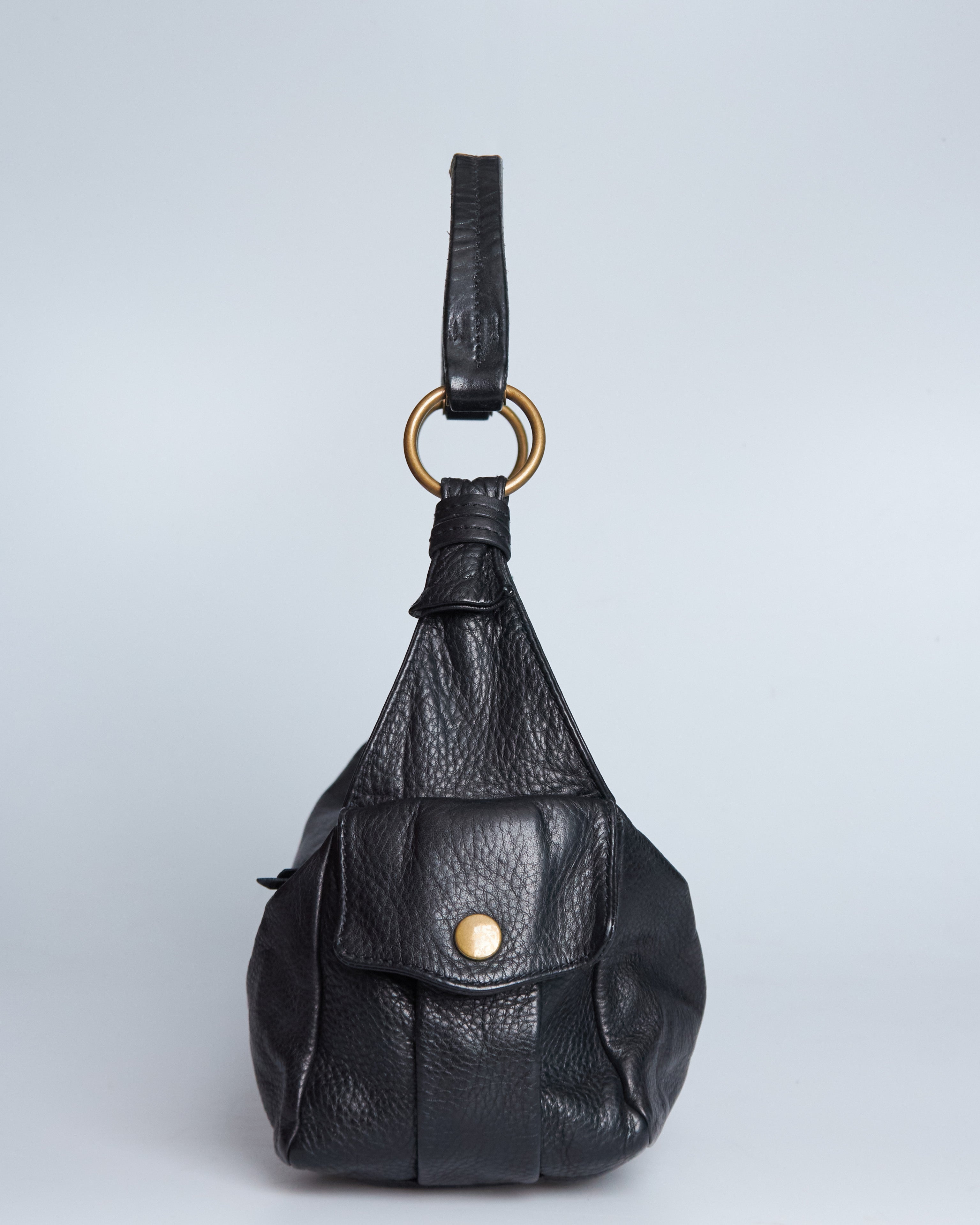 Miu Miu Cargo Leather Shoulder Bag