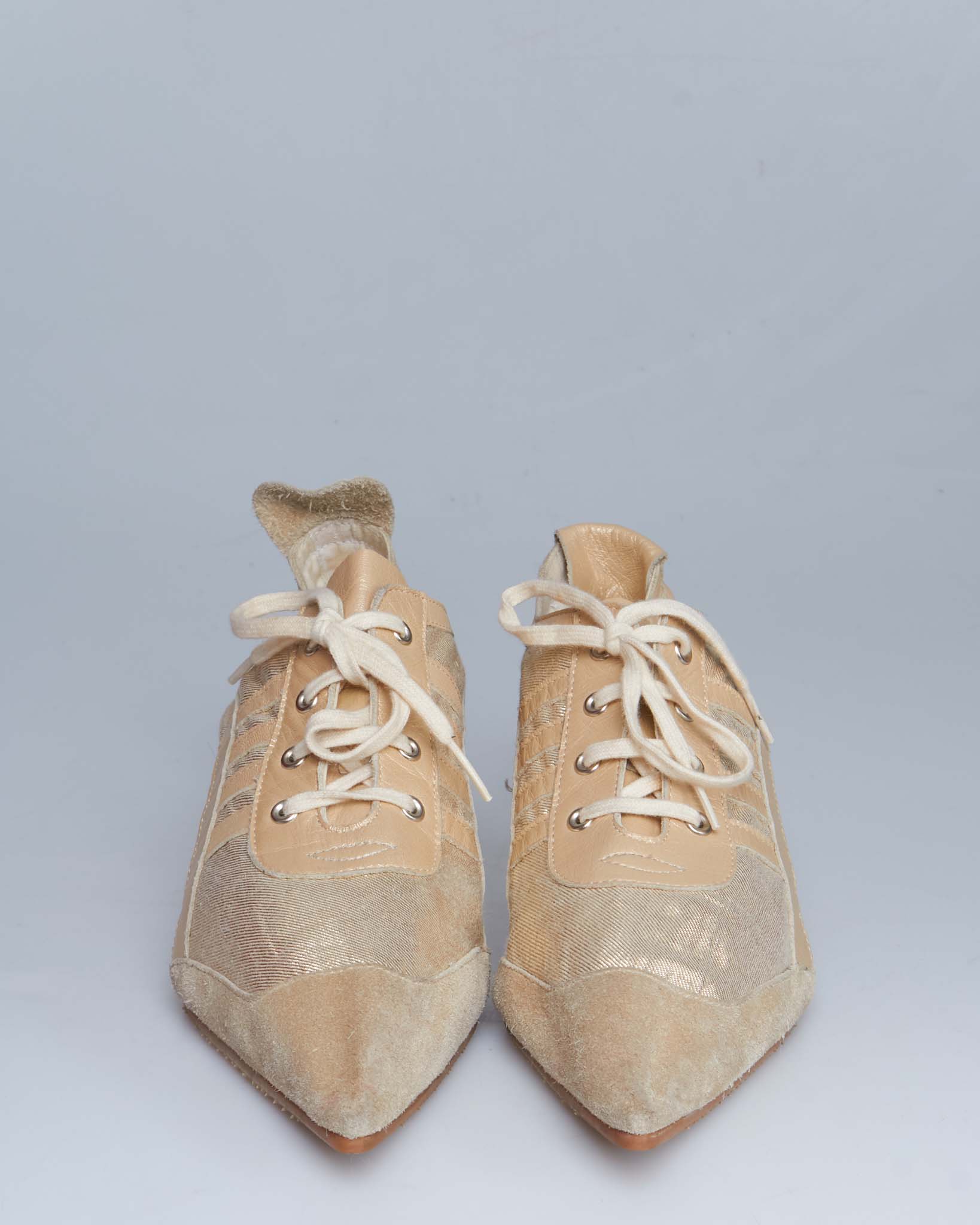 Commes des Garcons Junya Watanabe lace-up heels