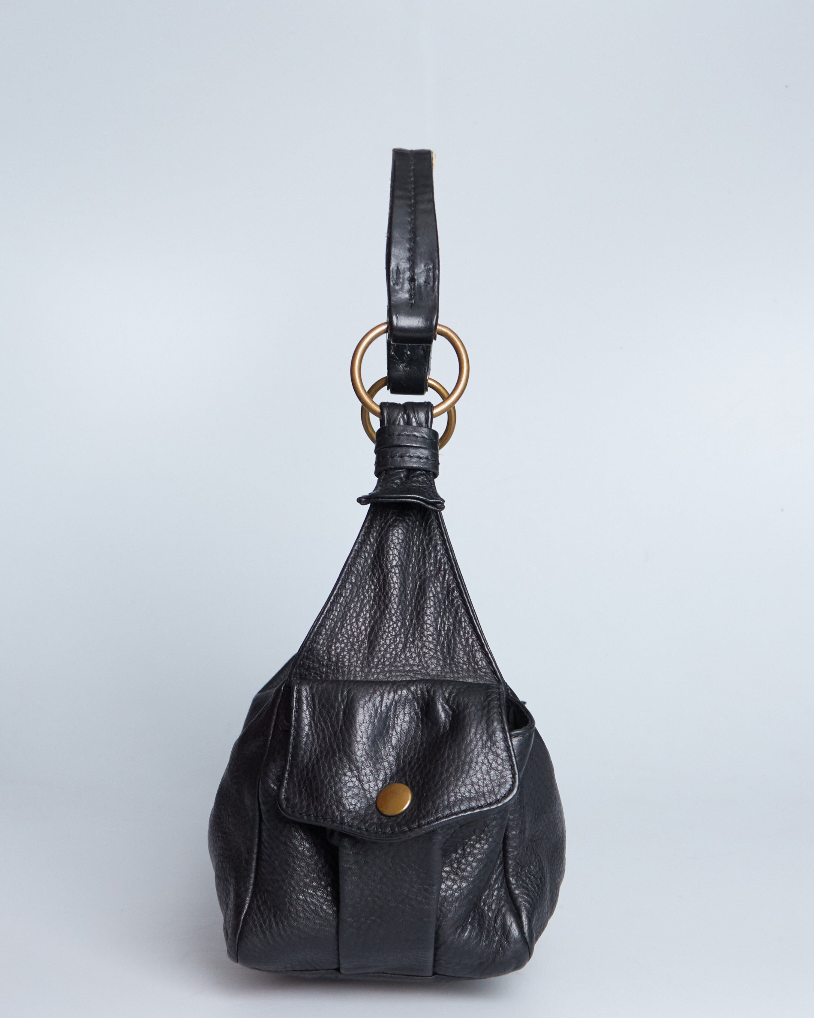 Miu Miu Cargo Leather Shoulder Bag