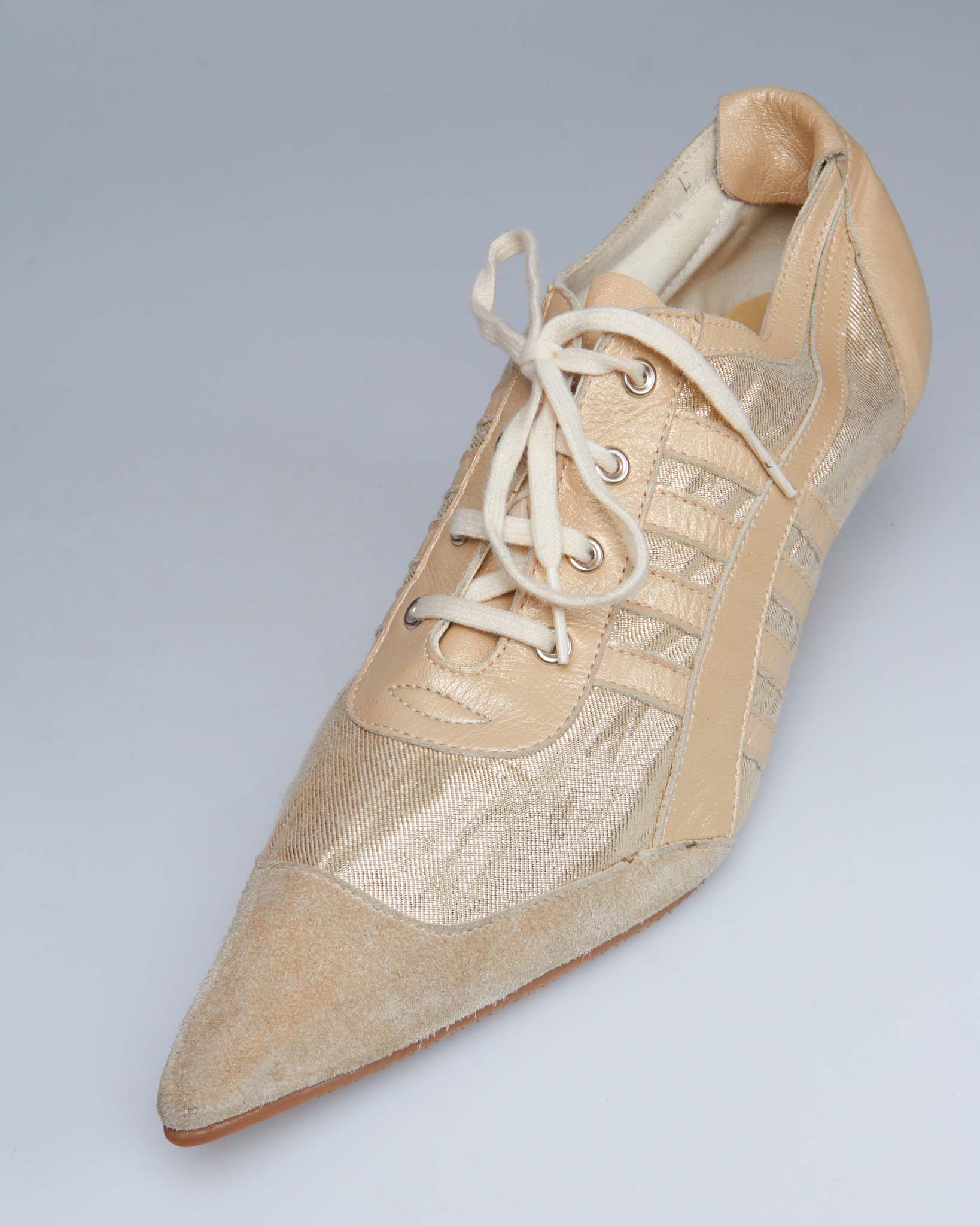 Commes des Garcons Junya Watanabe lace-up heels