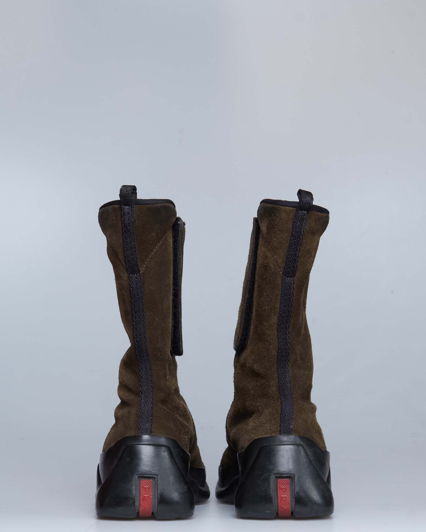 Prada 1999 suede boots