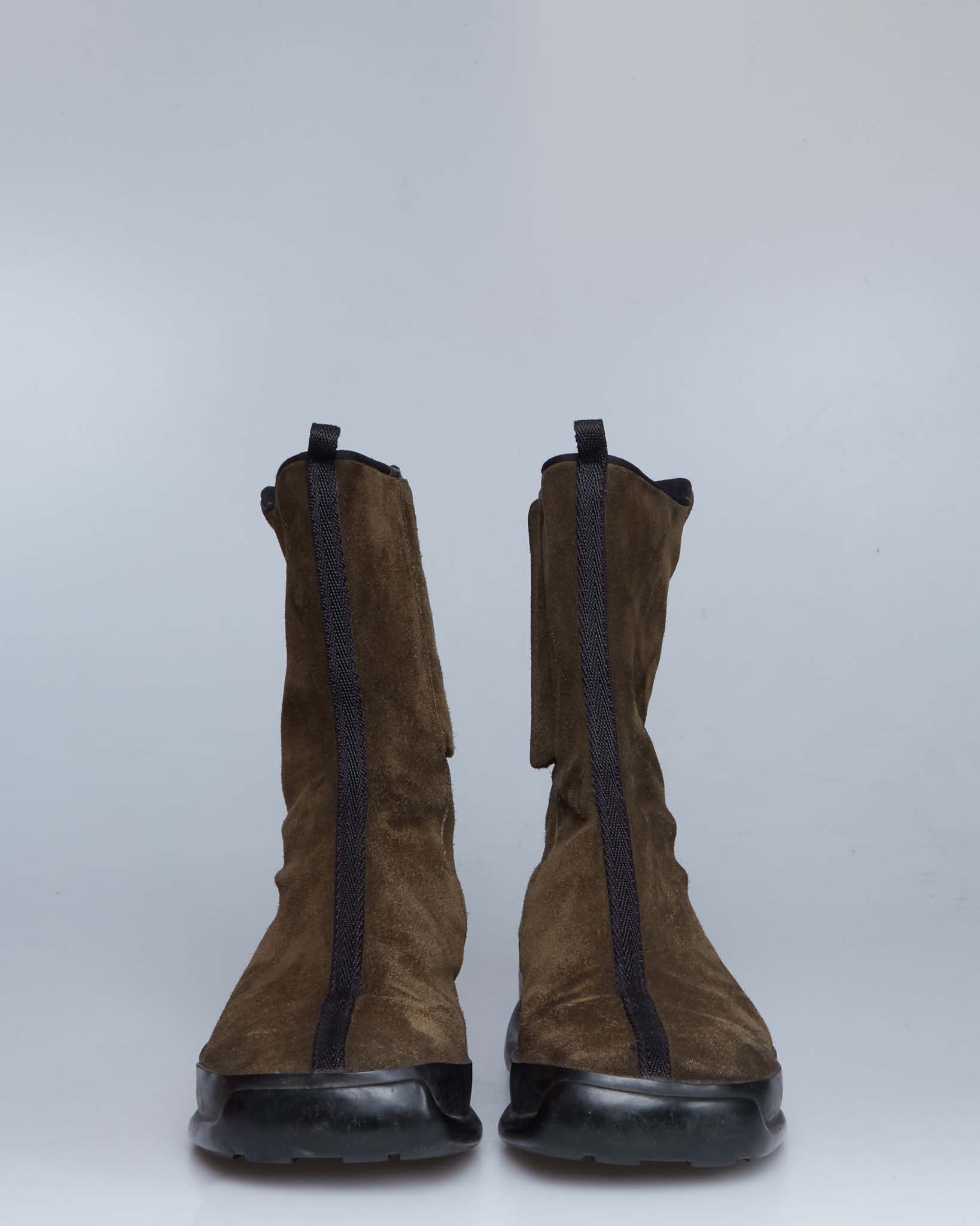 Prada 1999 suede boots