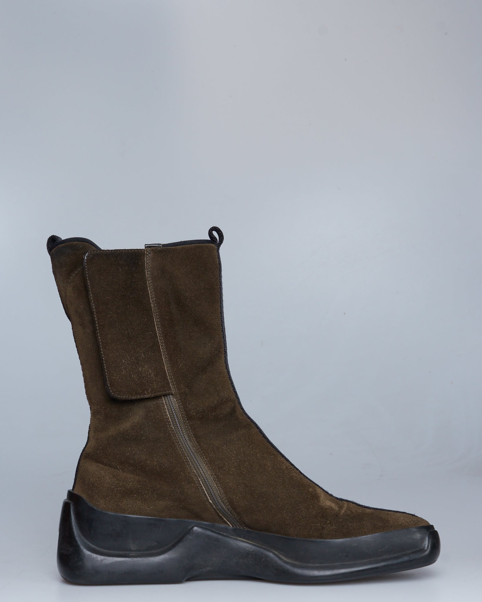 Prada 1999 suede boots