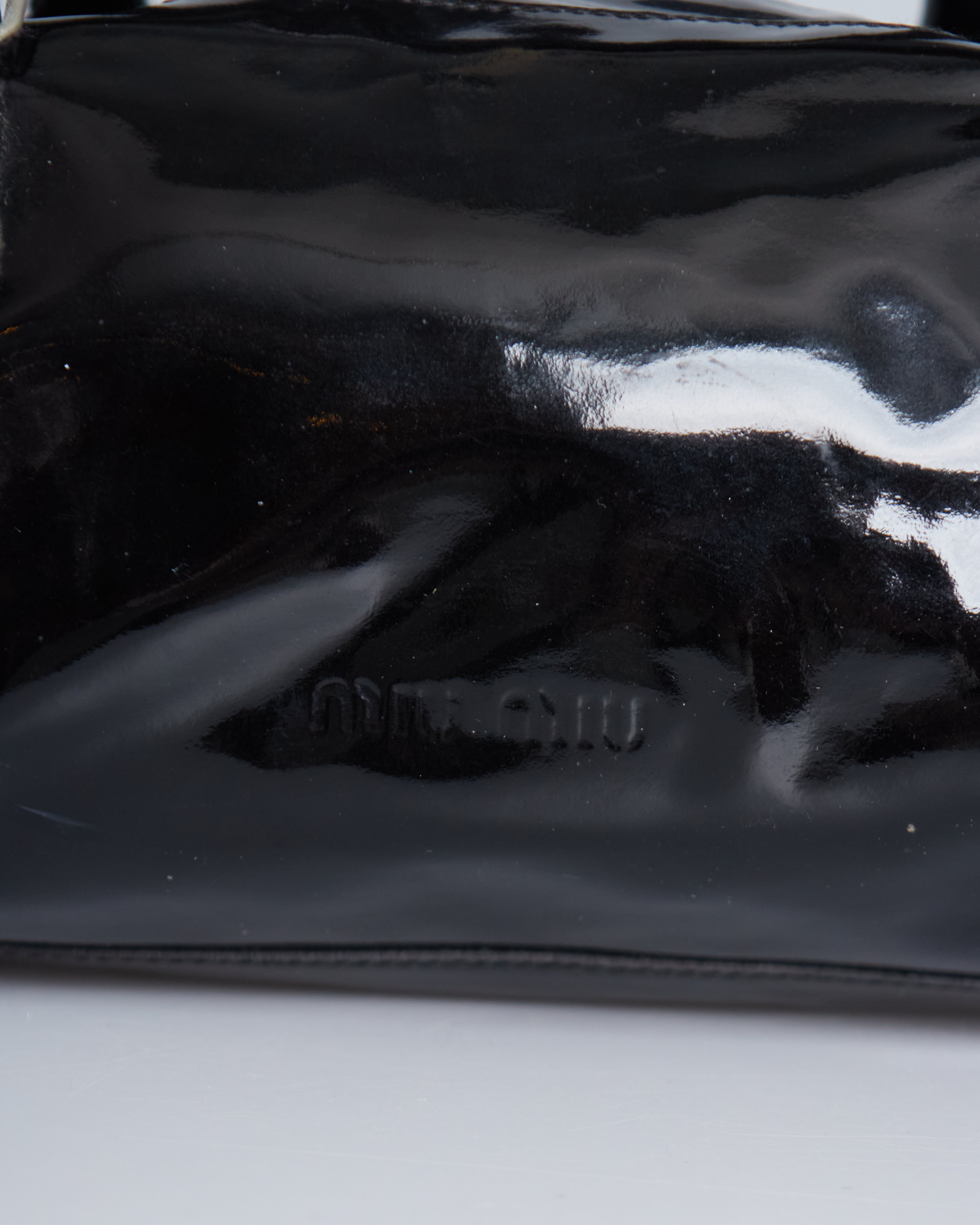 Miu Miu Patent Bowling Bag