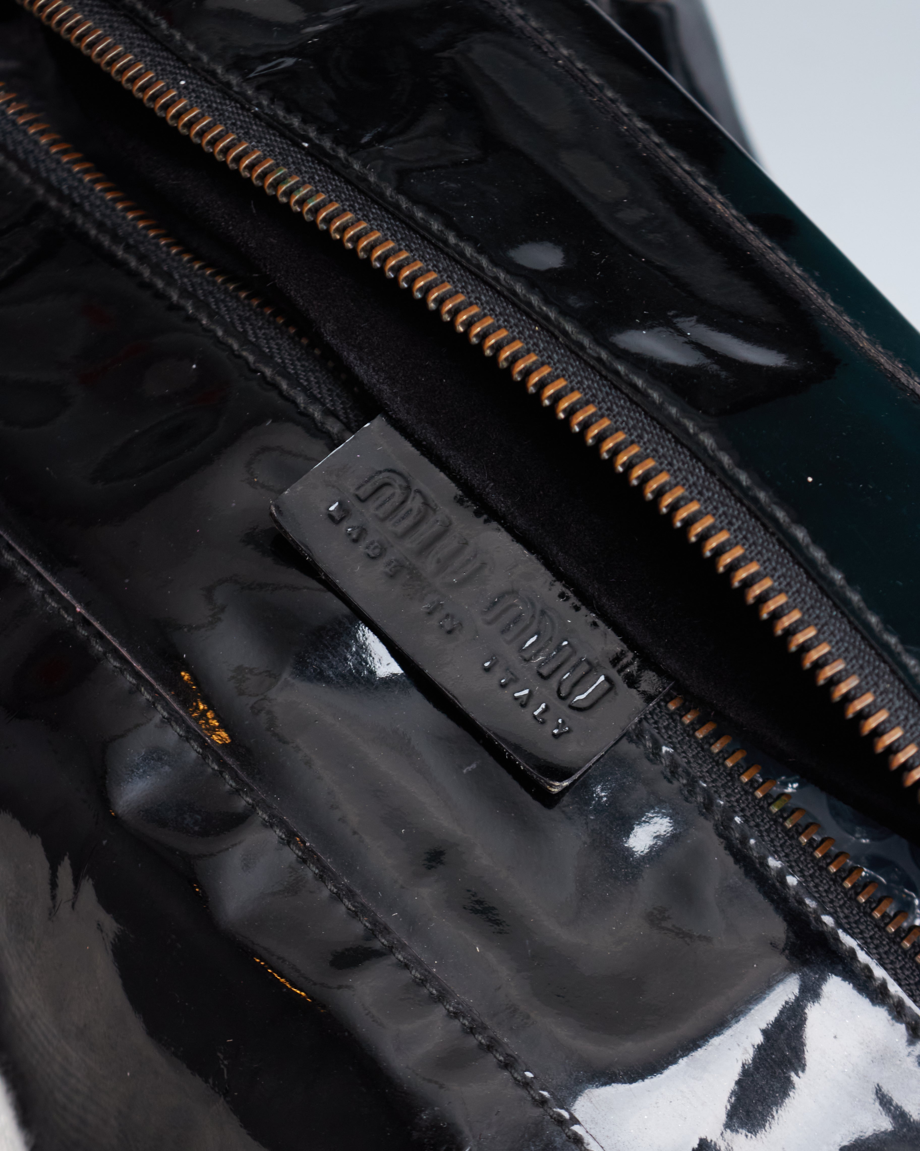 Miu Miu Patent Bowling Bag