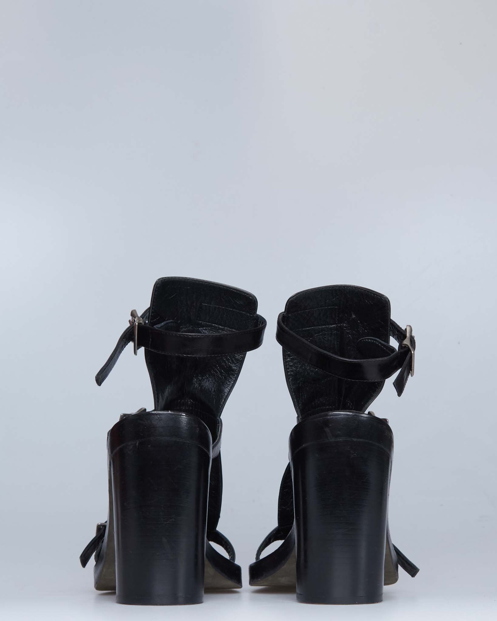 Ann Demeulemeester S/S 2003 buckle sandals