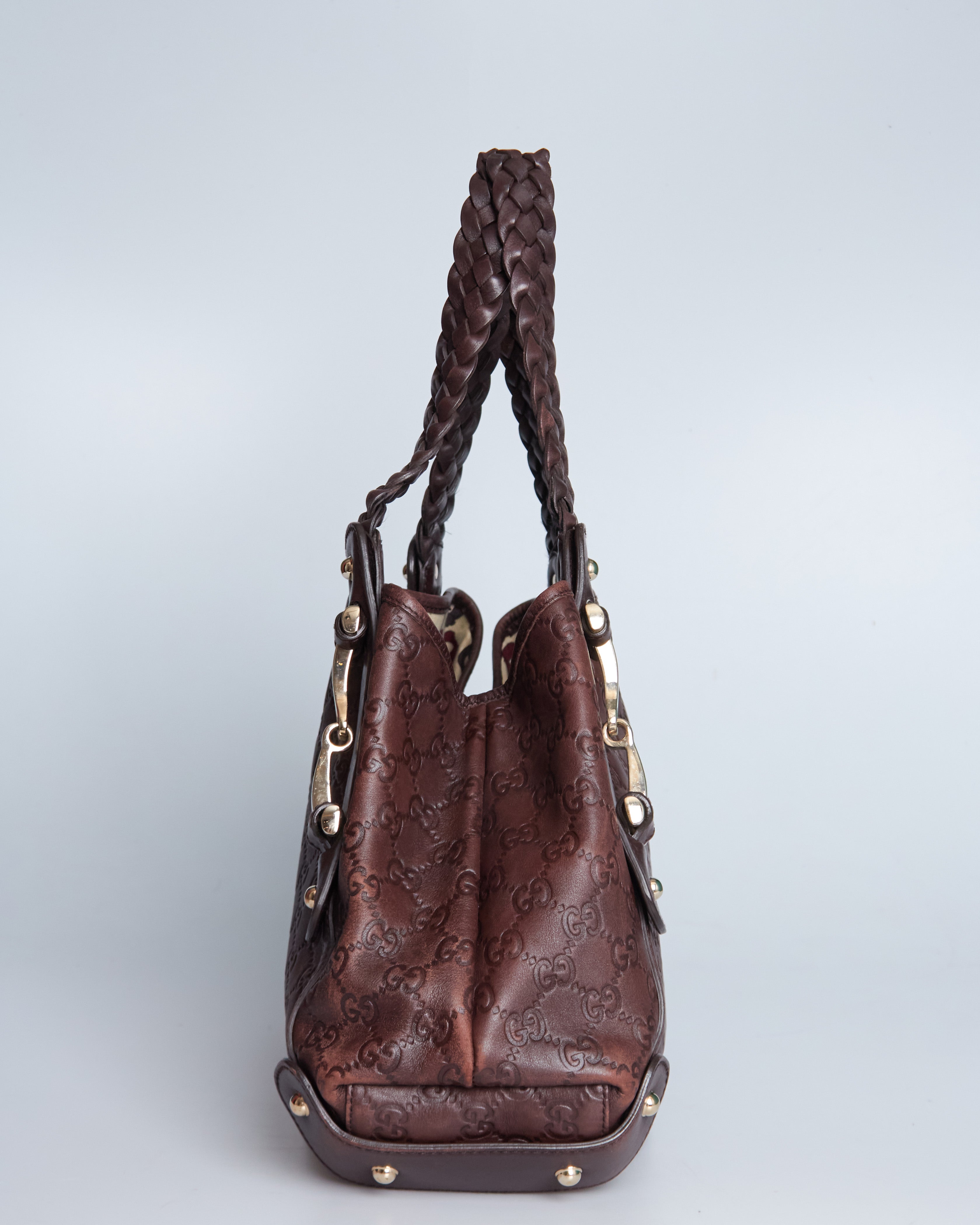 Gucci Guccissima Horsebit Pelham Hobo