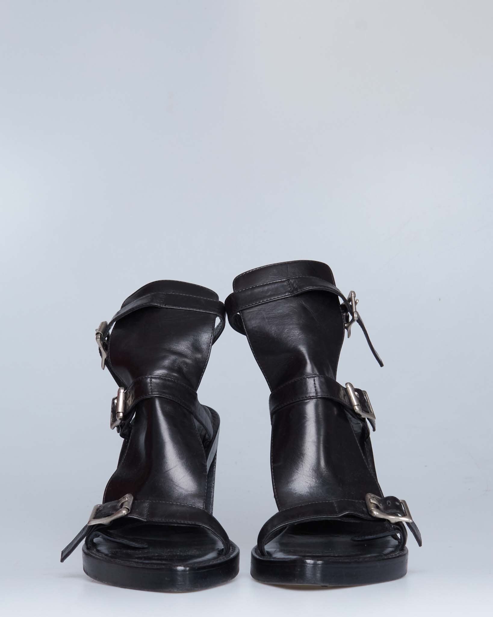 Ann Demeulemeester S/S 2003 buckle sandals