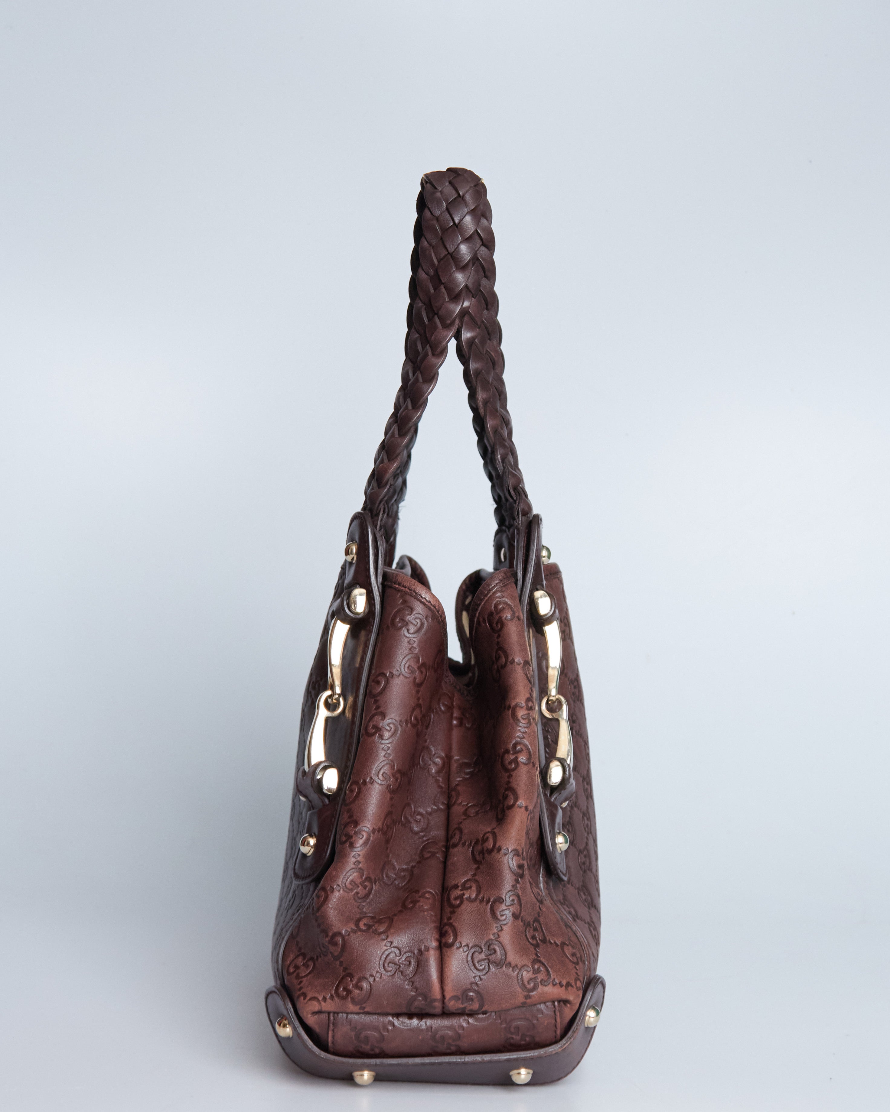 Gucci Guccissima Horsebit Pelham Hobo