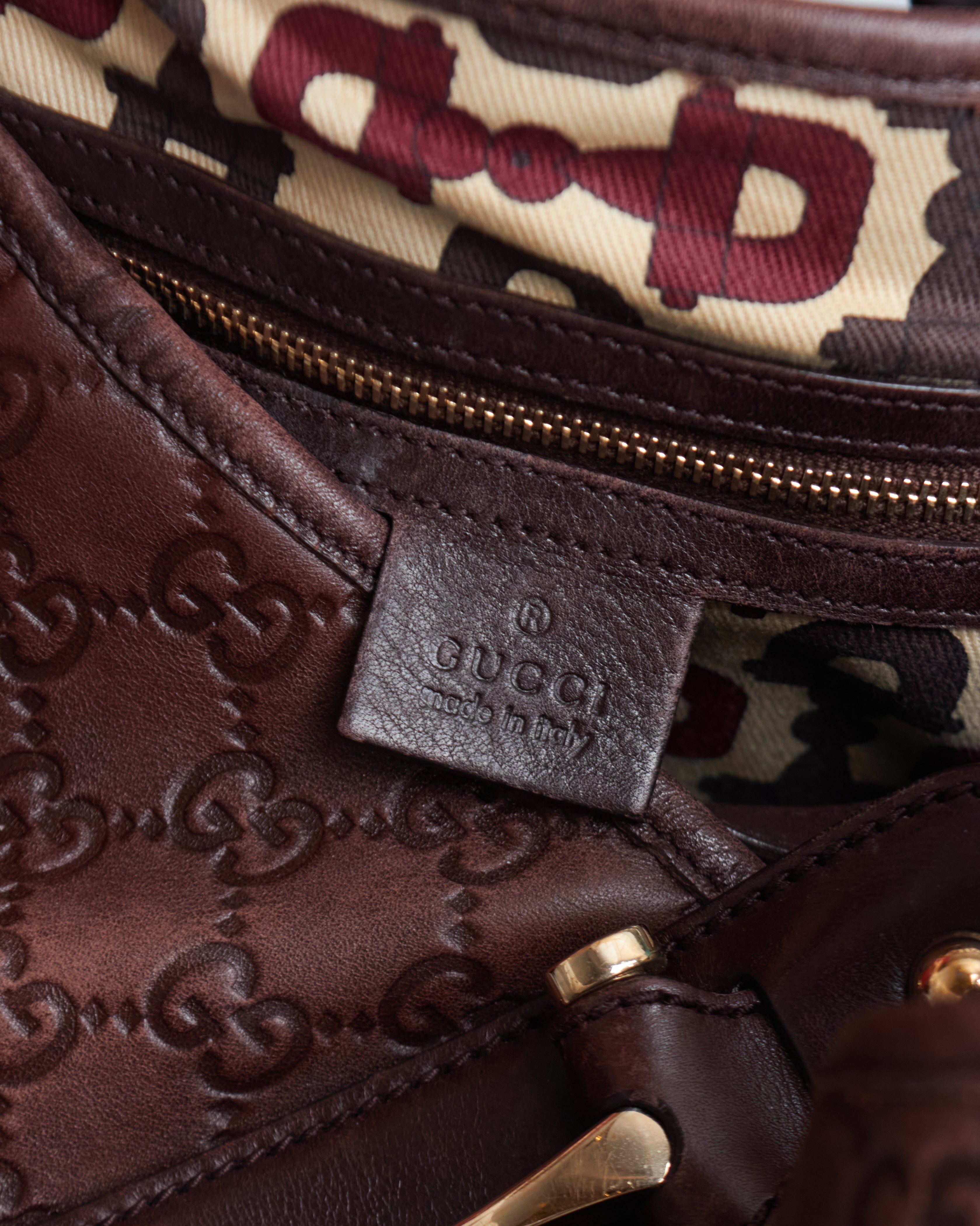 Gucci Guccissima Horsebit Pelham Hobo