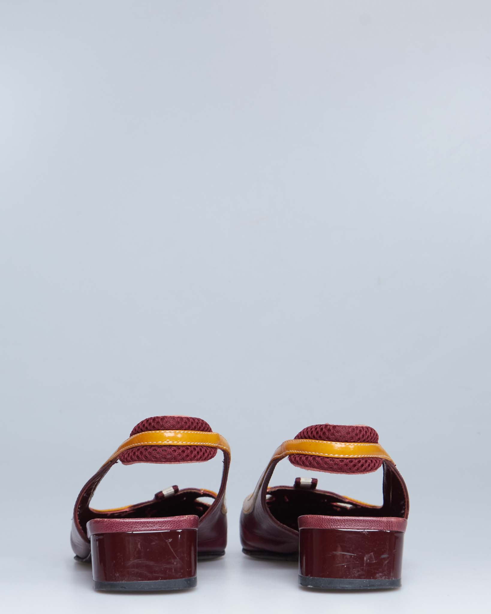 Miu Miu S/S 2000 kitten heel sandals