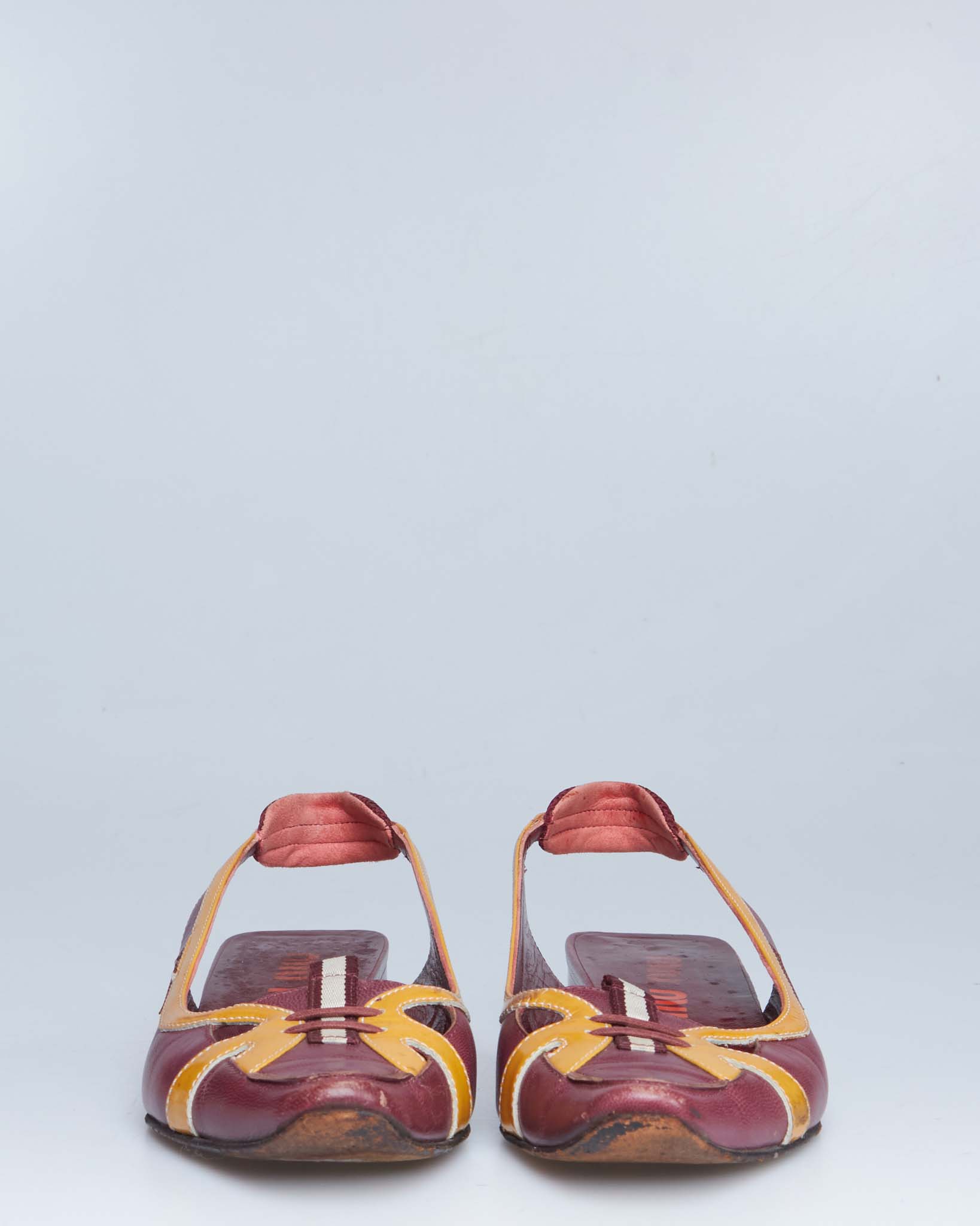 Miu Miu S/S 2000 kitten heel sandals