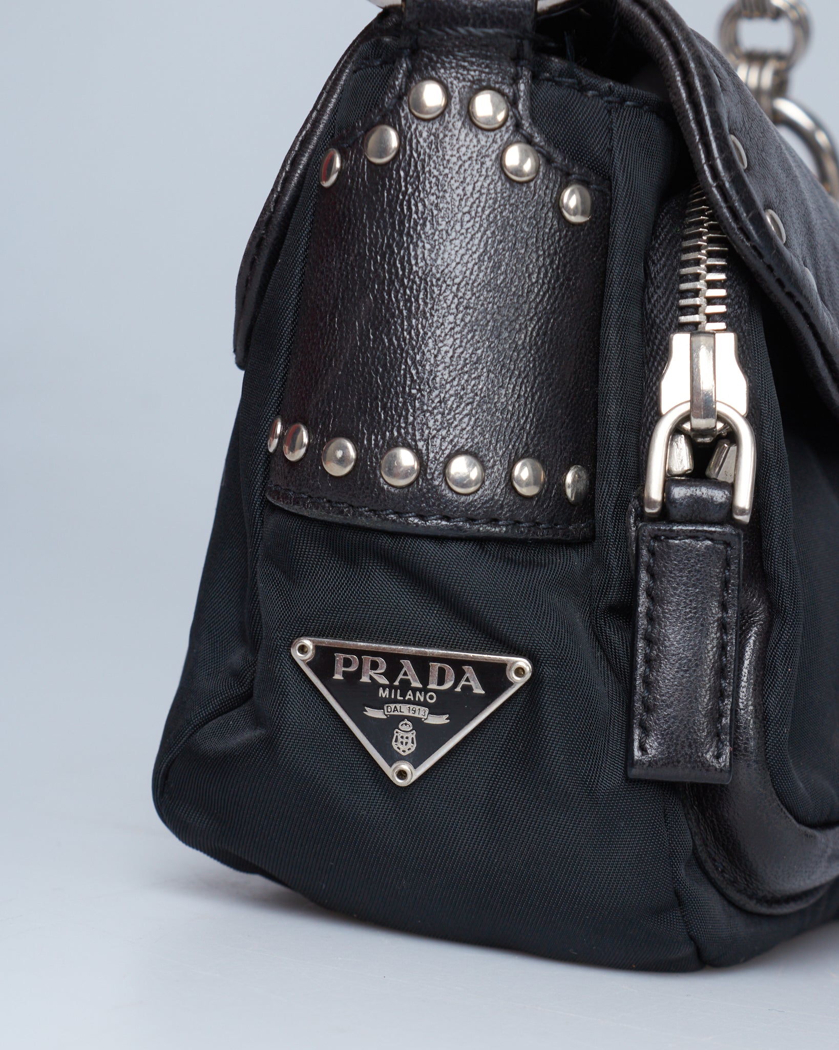 Prada Nappa Stud Bag