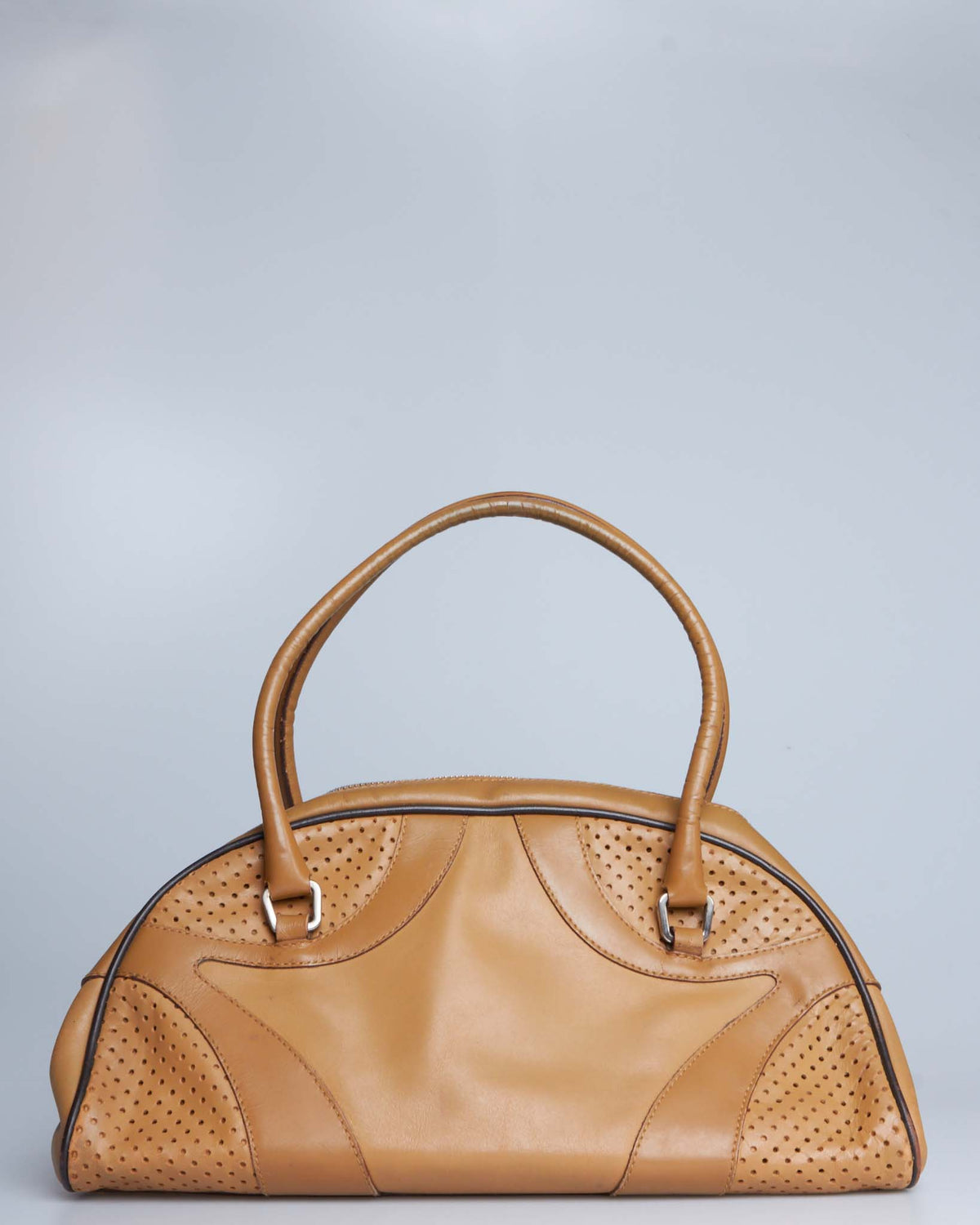 Prada Vitello Drive Bowling Bag