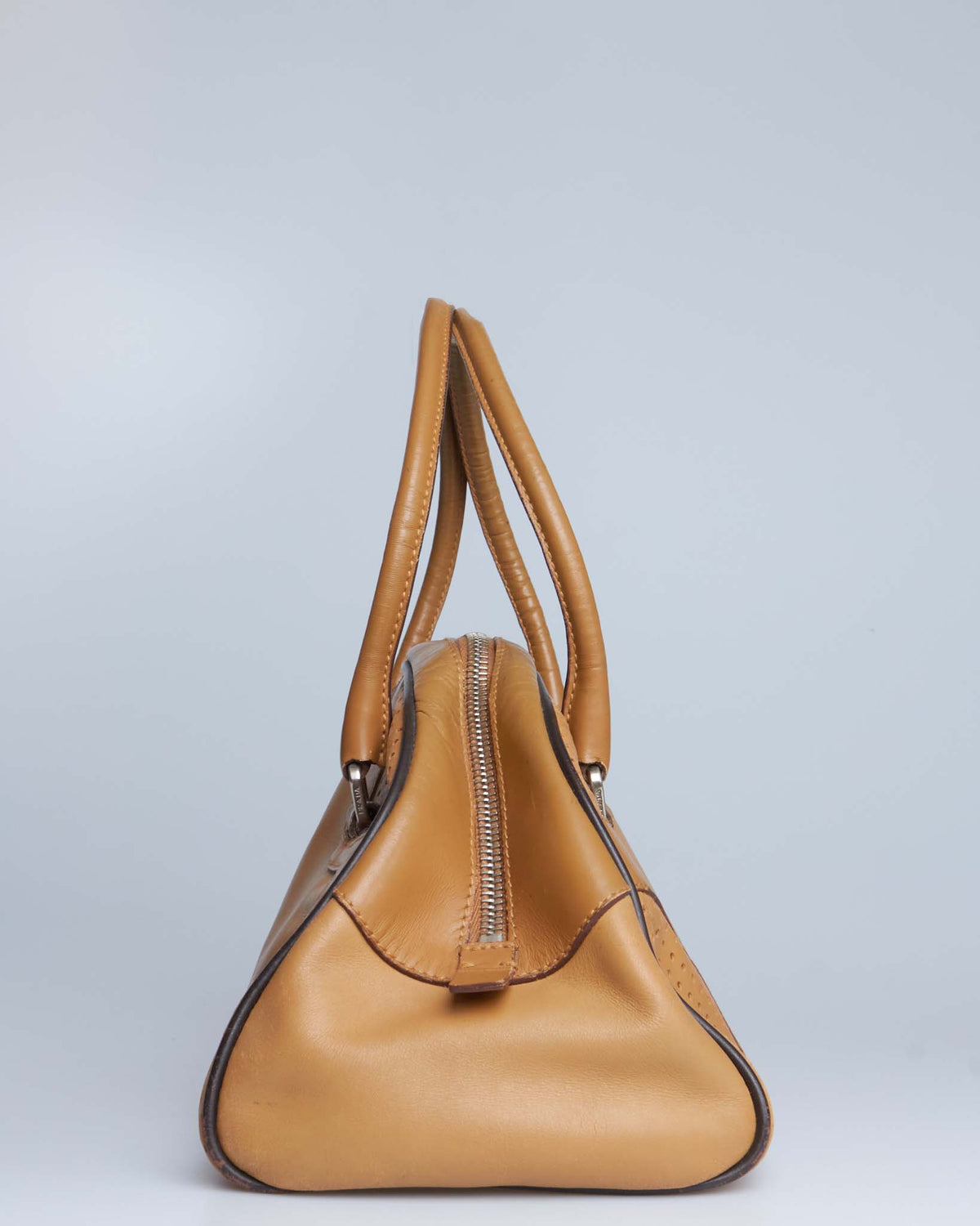 Prada Vitello Drive Bowling Bag